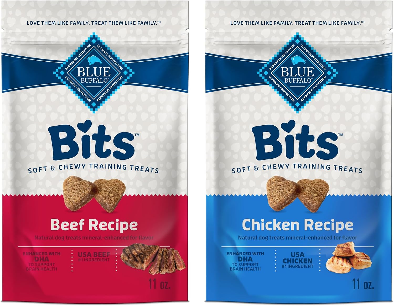 Blue Buffalo Bits Chicken Training Treats, 19 oz