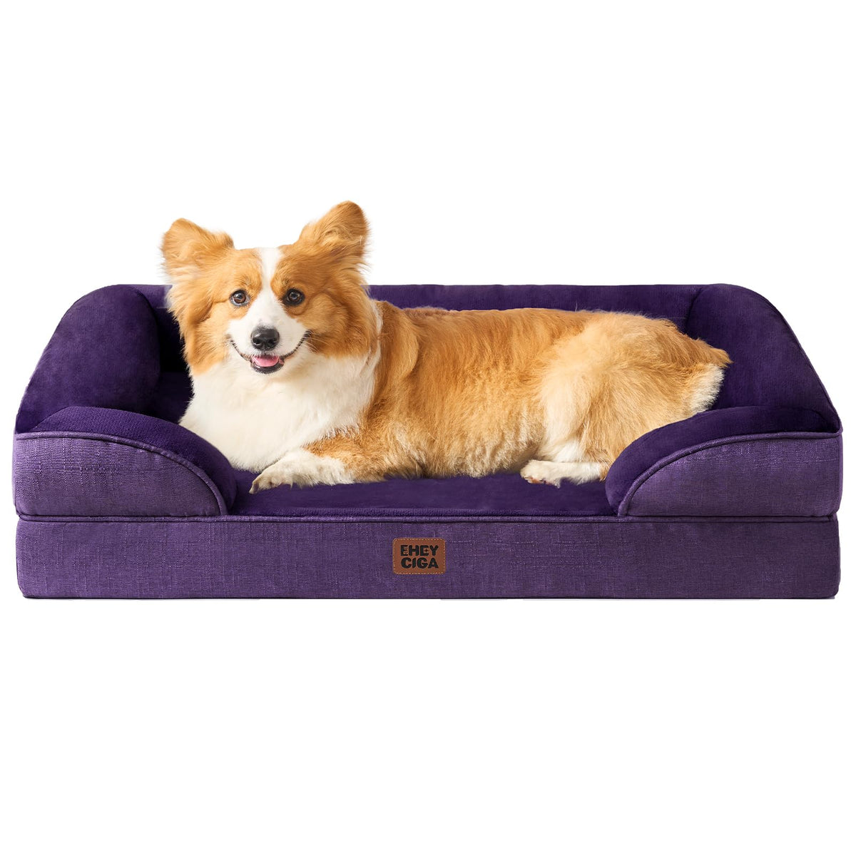 EHEYCIGA Orthopedic Extra Large Dog Bed, Waterproof Washable XL Pet Bed 44"