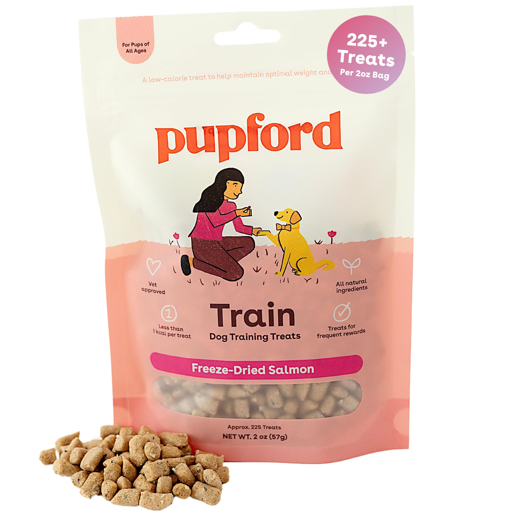 Pupford Freeze Dried Training Treats for Dogs & Puppies (Chicken, 4 oz)