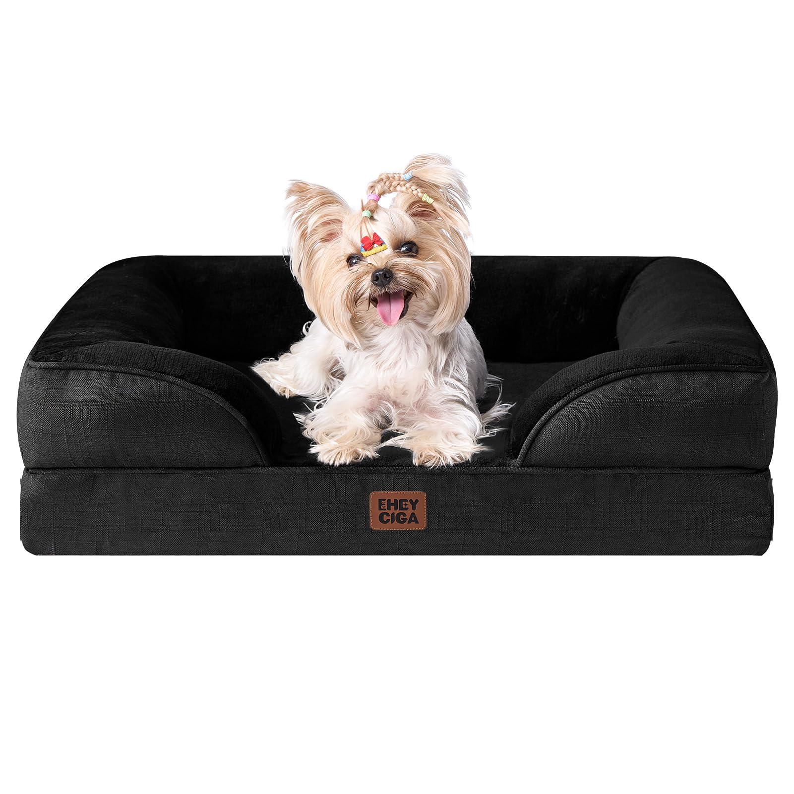 EHEYCIGA Orthopedic Extra Large Dog Bed, Waterproof Washable XL Pet Bed 44"