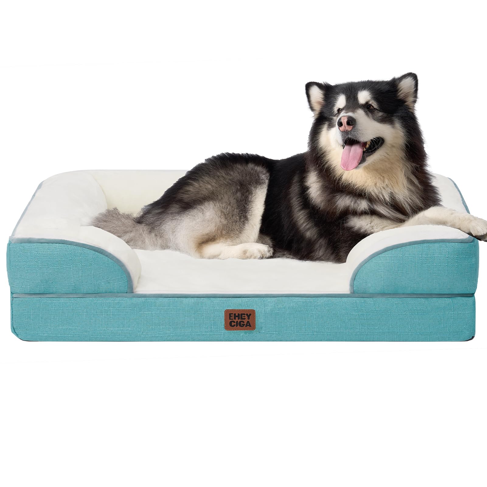 EHEYCIGA Orthopedic Extra Large Dog Bed, Waterproof Washable XL Pet Bed 44"