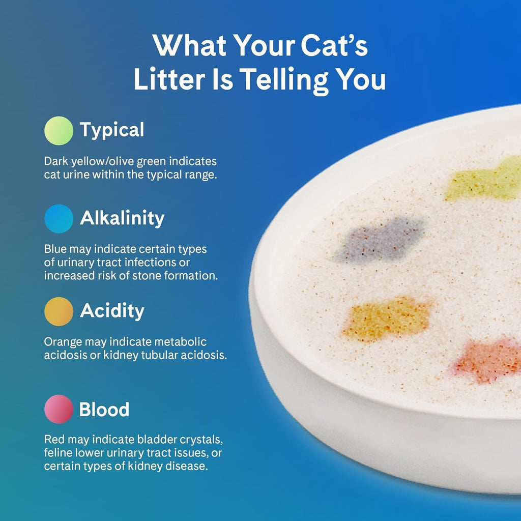 PrettyLitter Health Monitoring Cat Litter, Unscented, 6 lb. Bag