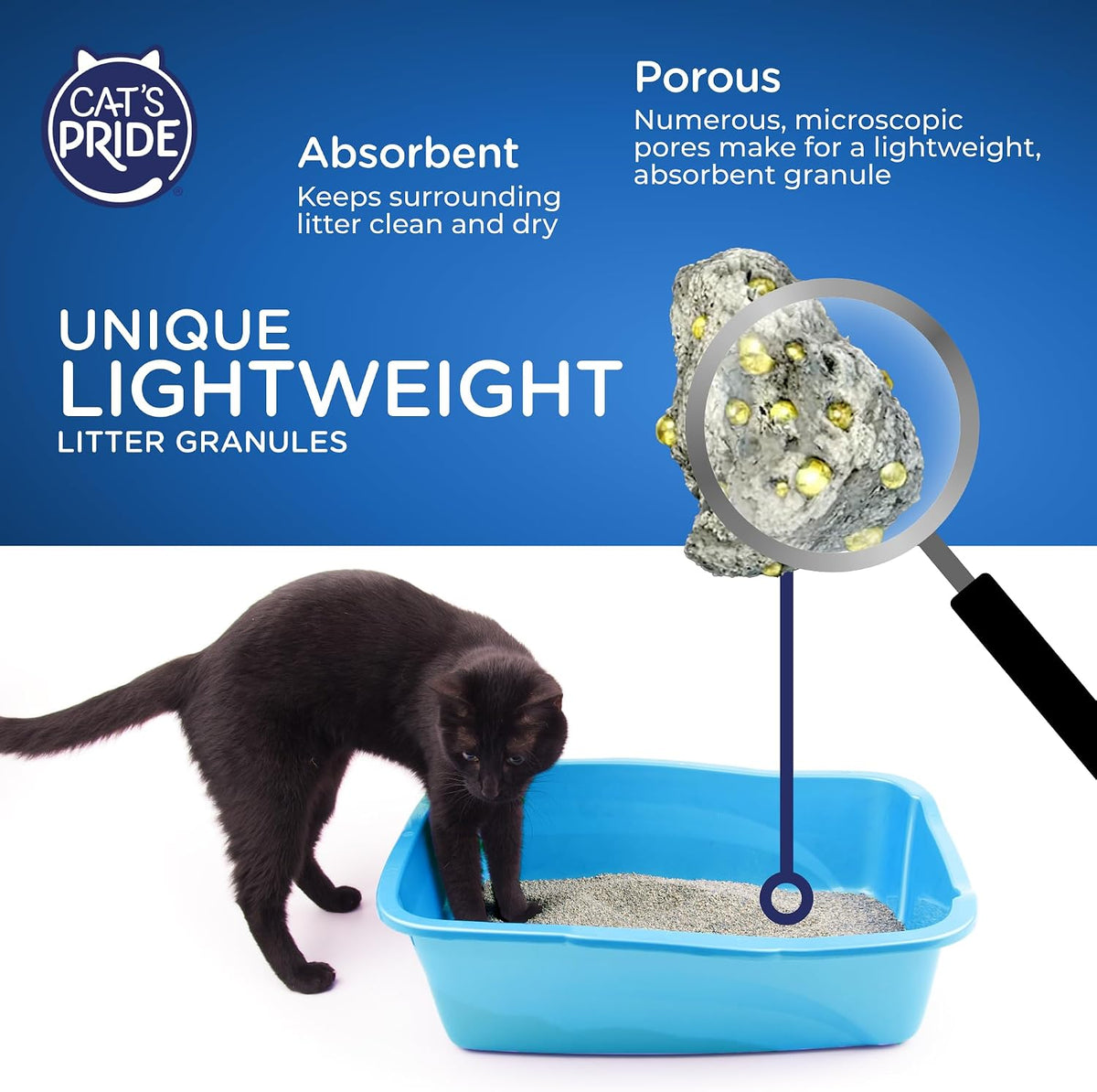 Cat's Pride Antibacterial Litter, Odor-Eliminating Scented 12lb