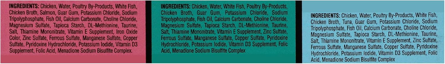 Sheba Perfect Portions Pate Wet Cat Food, Seafood Variety, 2.6 oz, 24 ct