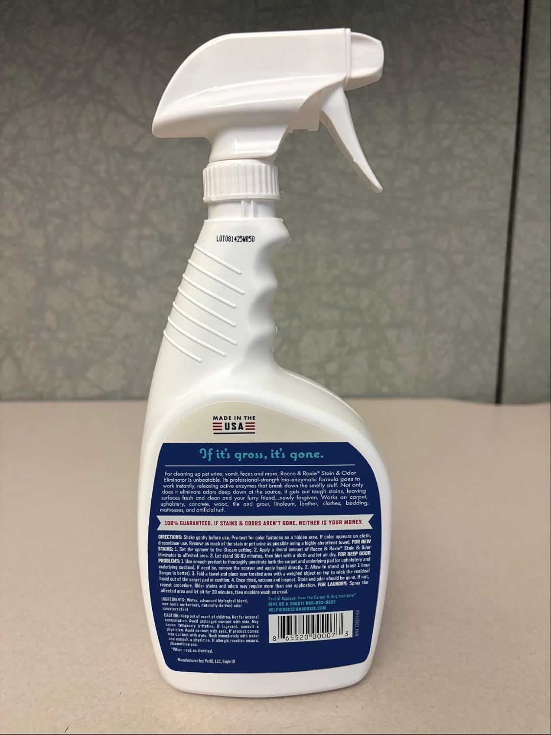 Rocco & Roxie Enzyme Stain & Odor Eliminator, 32 Fl Oz