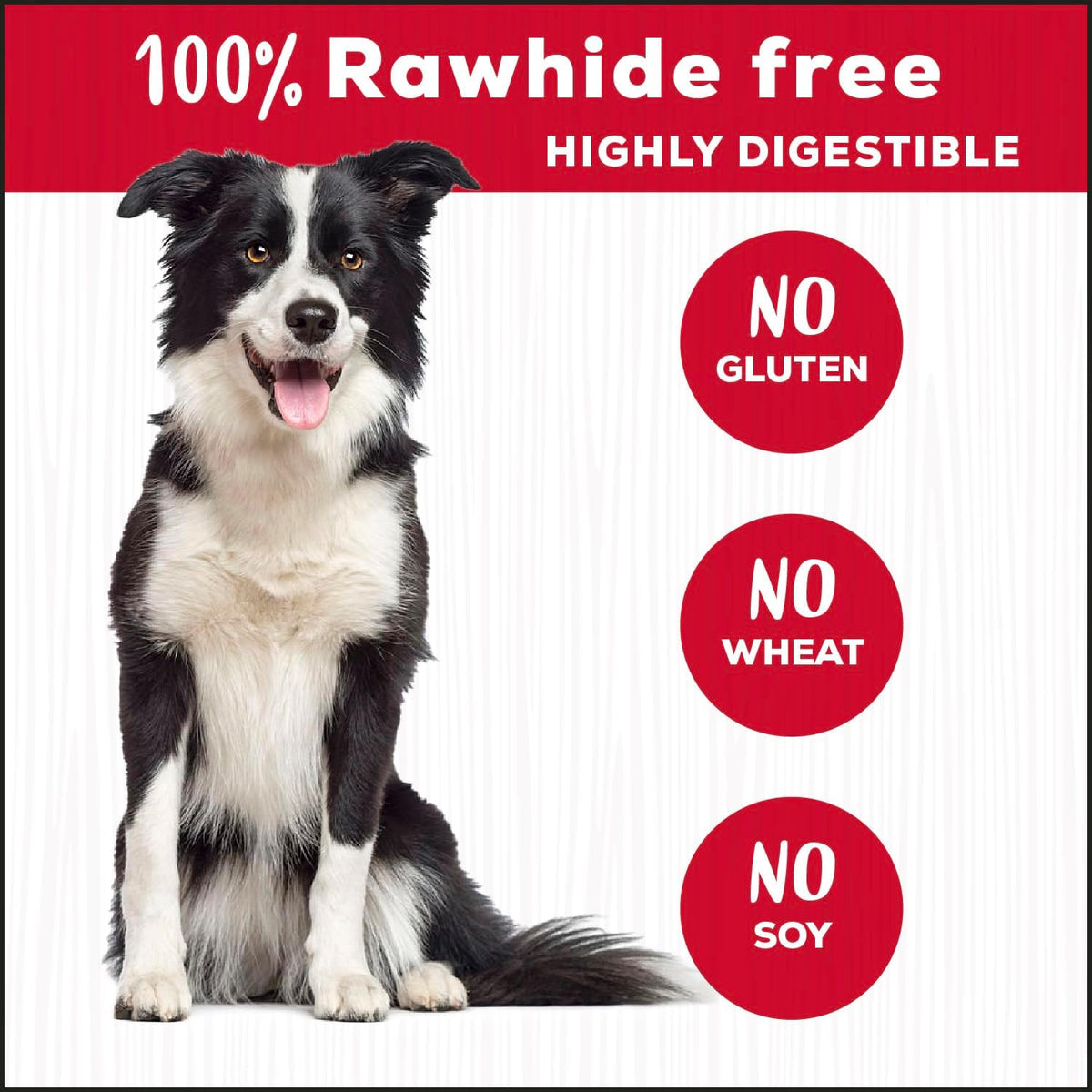 Country Kitchen Rawhide Free, Beef Twists Dog Chews, 9 Count (Pack of 12)