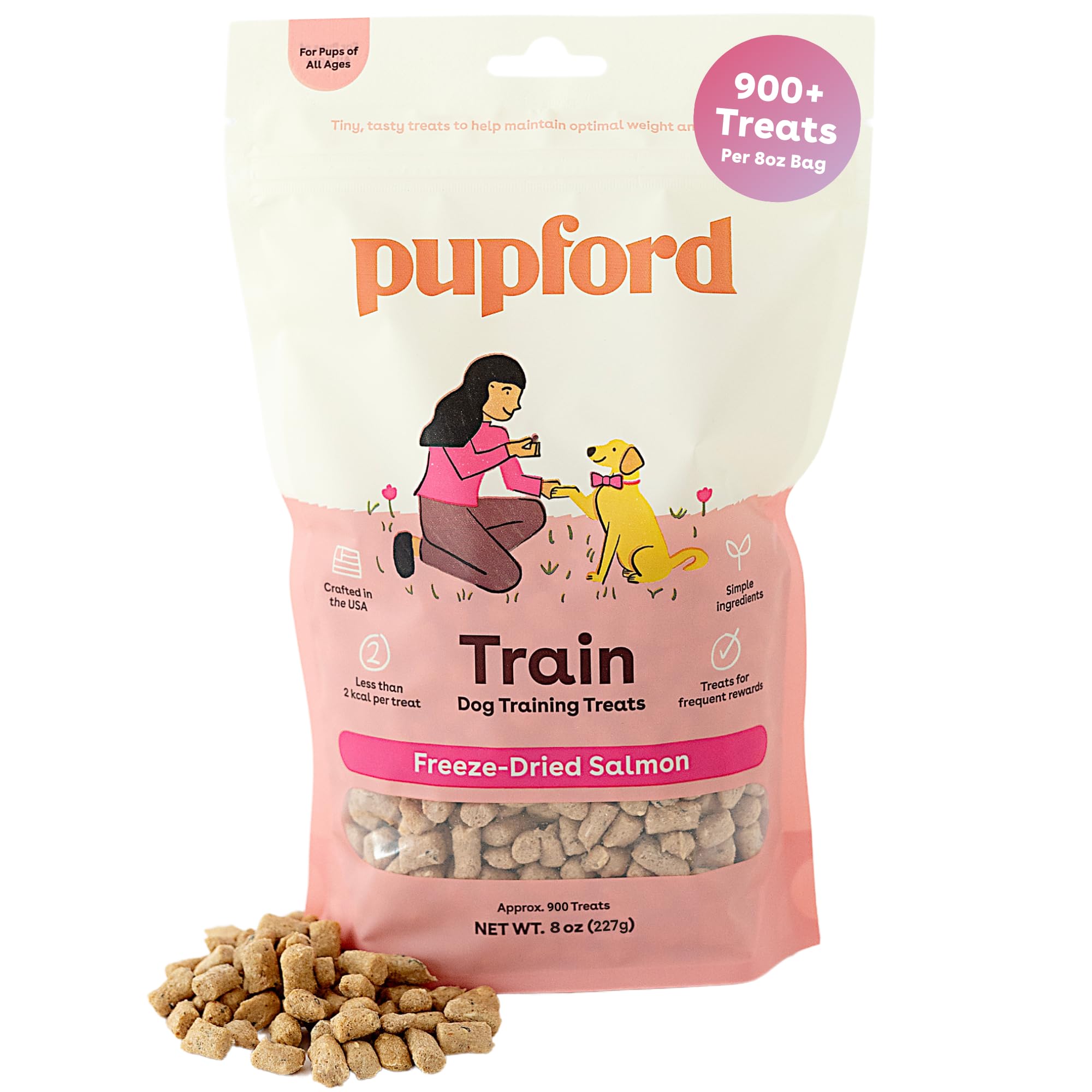 Pupford Freeze Dried Training Treats for Dogs & Puppies (Chicken, 4 oz)