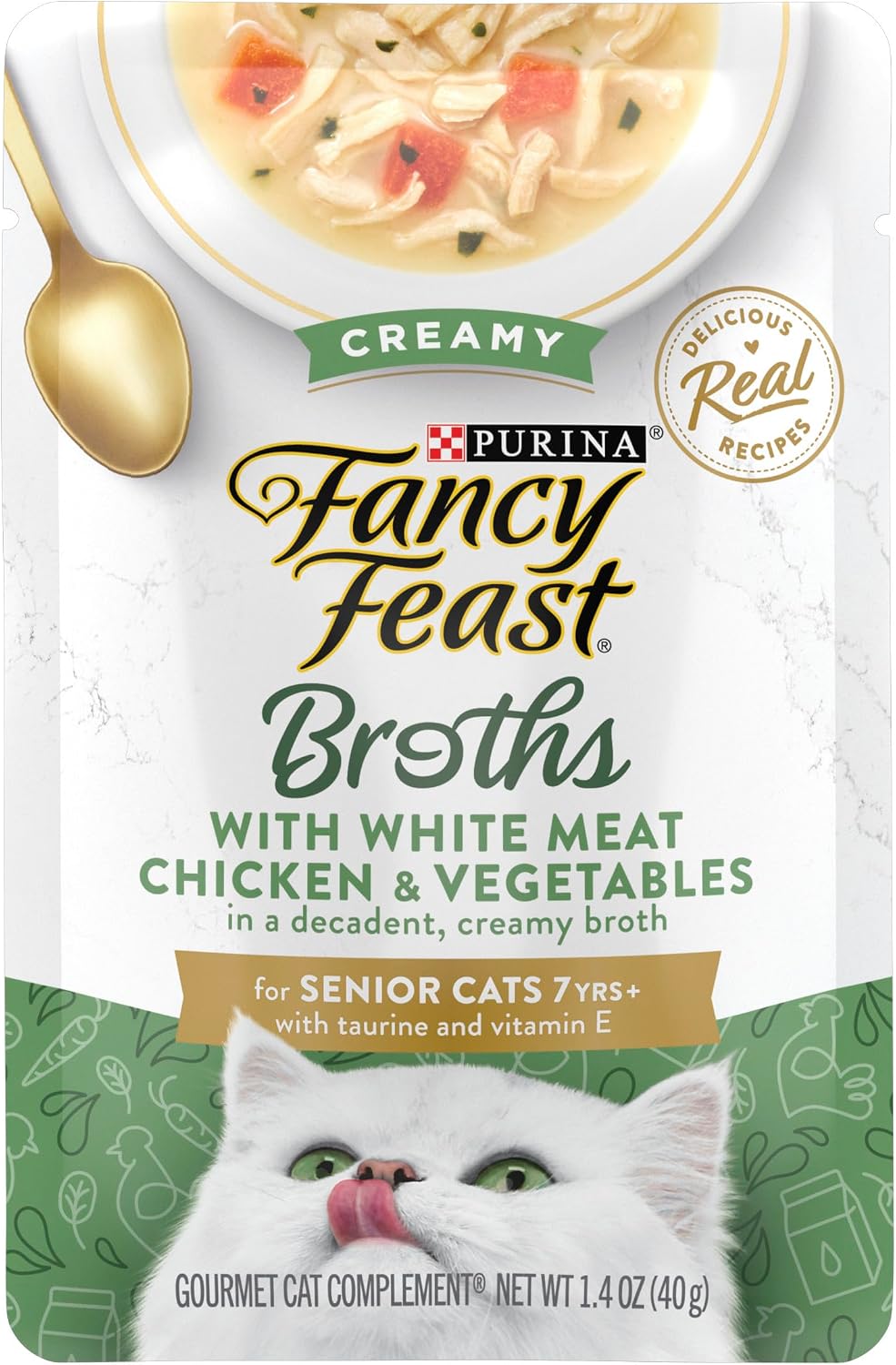 Purina Fancy Feast Gravy Lovers, Poultry & Beef Wet Cat Food, 3oz, 24-Pack