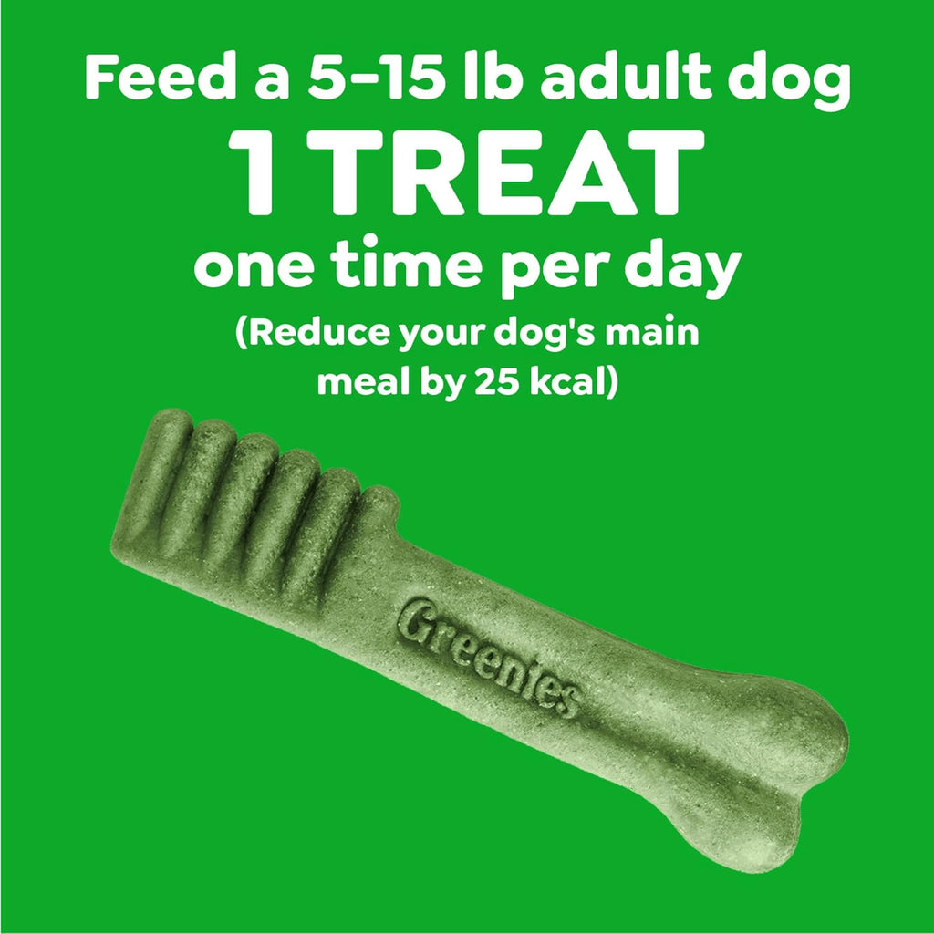Greenies Teenie Original Natural Dental Dog Treats, Chicken, 130 Count