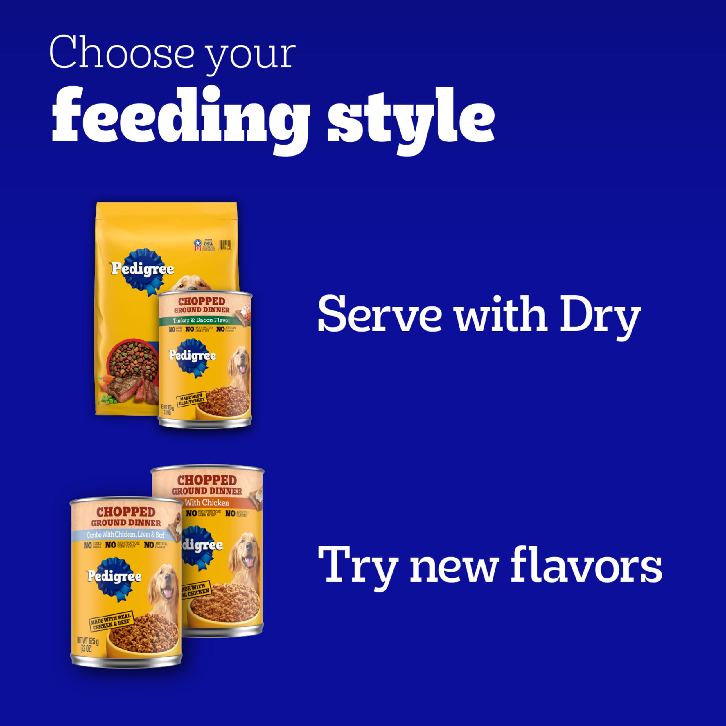 Pedigree Choice Cuts Wet Dog Food, Beef & Country Stew, 13.2 oz, 12 Count