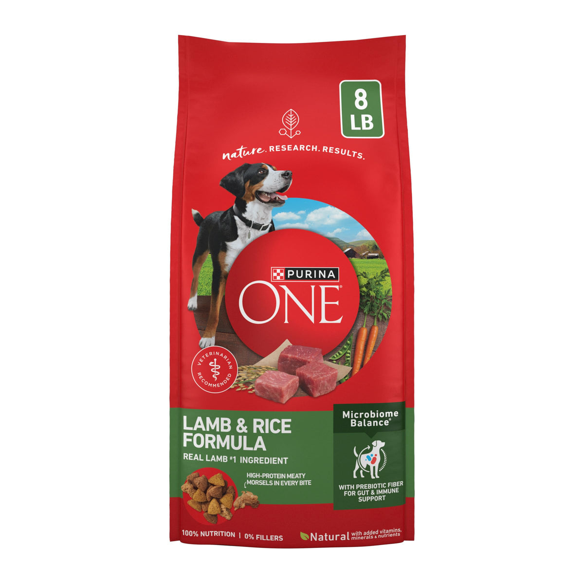 Purina ONE Lamb and Rice Dry Dog Food, 31.1 lb Bag
