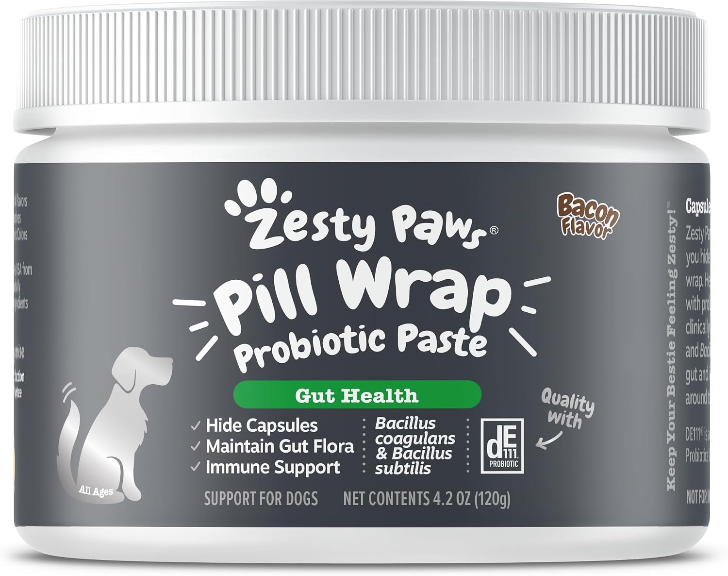 Zesty Paws Dog Vitamins - Dog Multivitamin Chews, Bison, 90 Ct