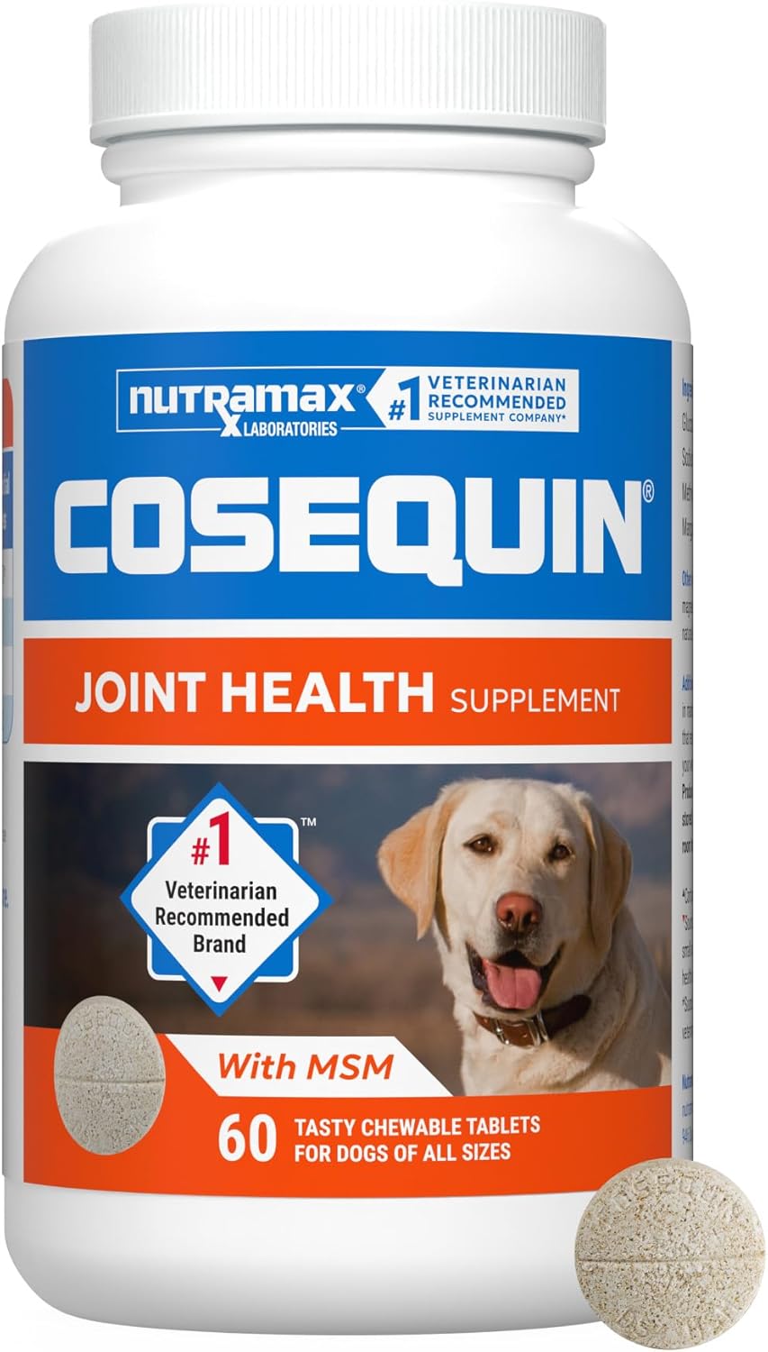 Nutramax Cosequin Joint Supplement for Dogs, Chewable Tablets, 132ct
