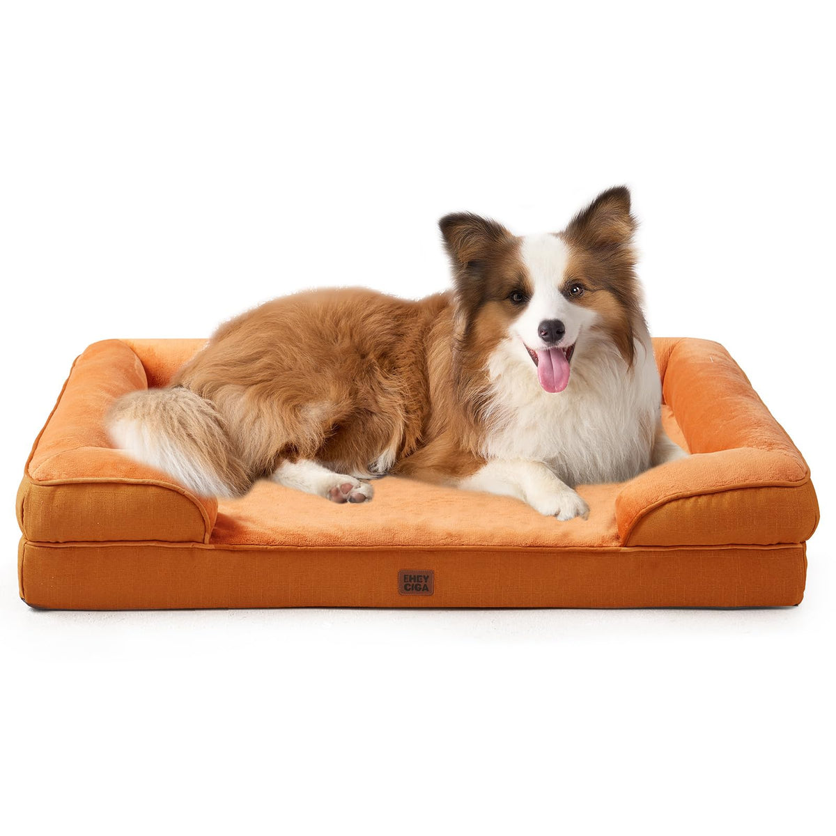 EHEYCIGA Orthopedic Extra Large Dog Bed, Waterproof Washable XL Pet Bed 44"