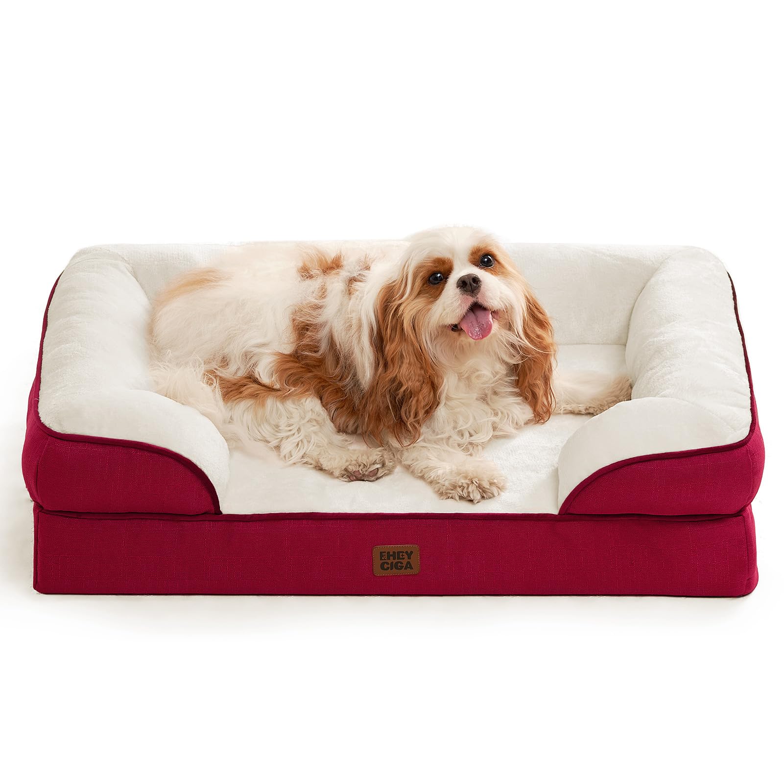 EHEYCIGA Orthopedic Extra Large Dog Bed, Waterproof Washable XL Pet Bed 44"