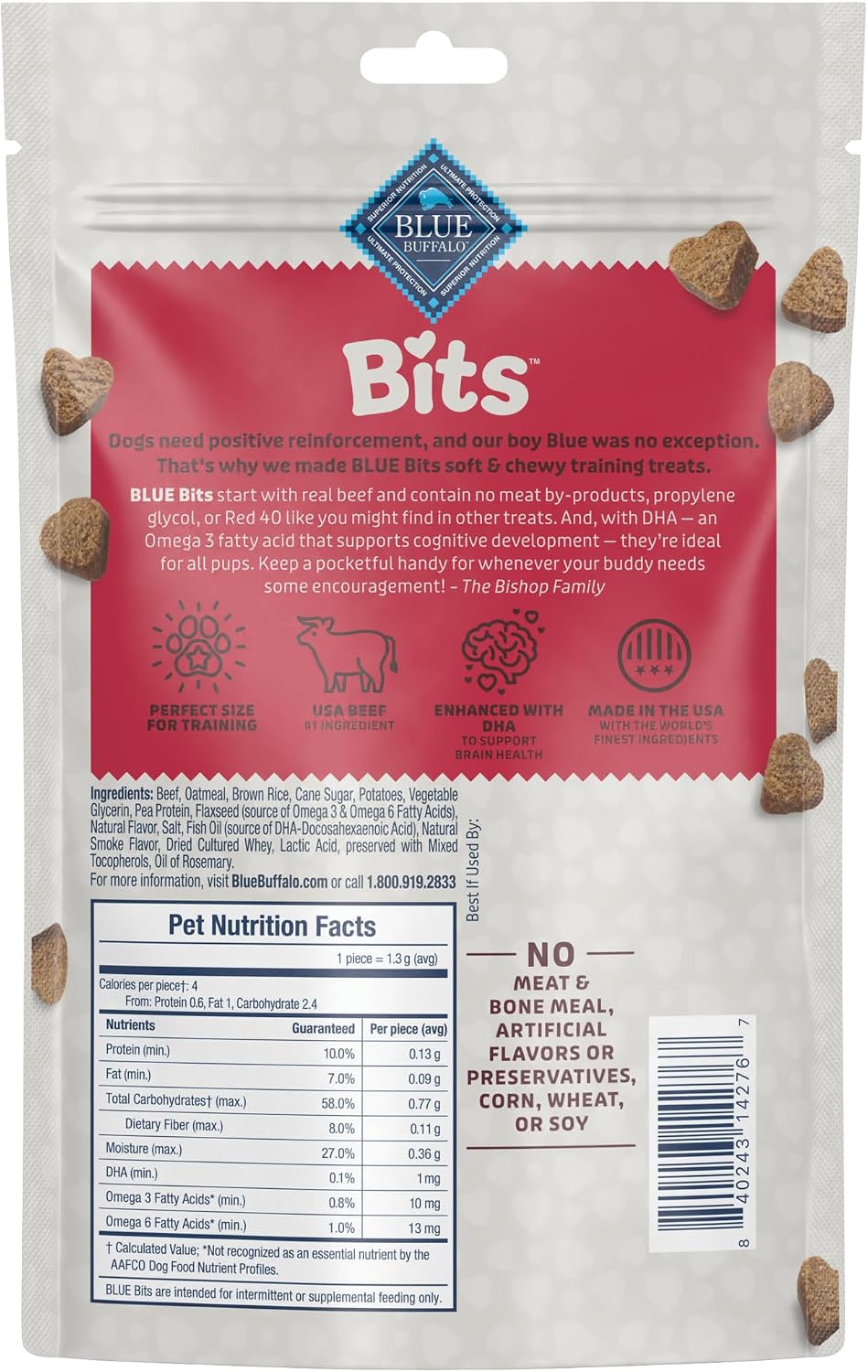 Blue Buffalo Bits Chicken Training Treats, 19 oz