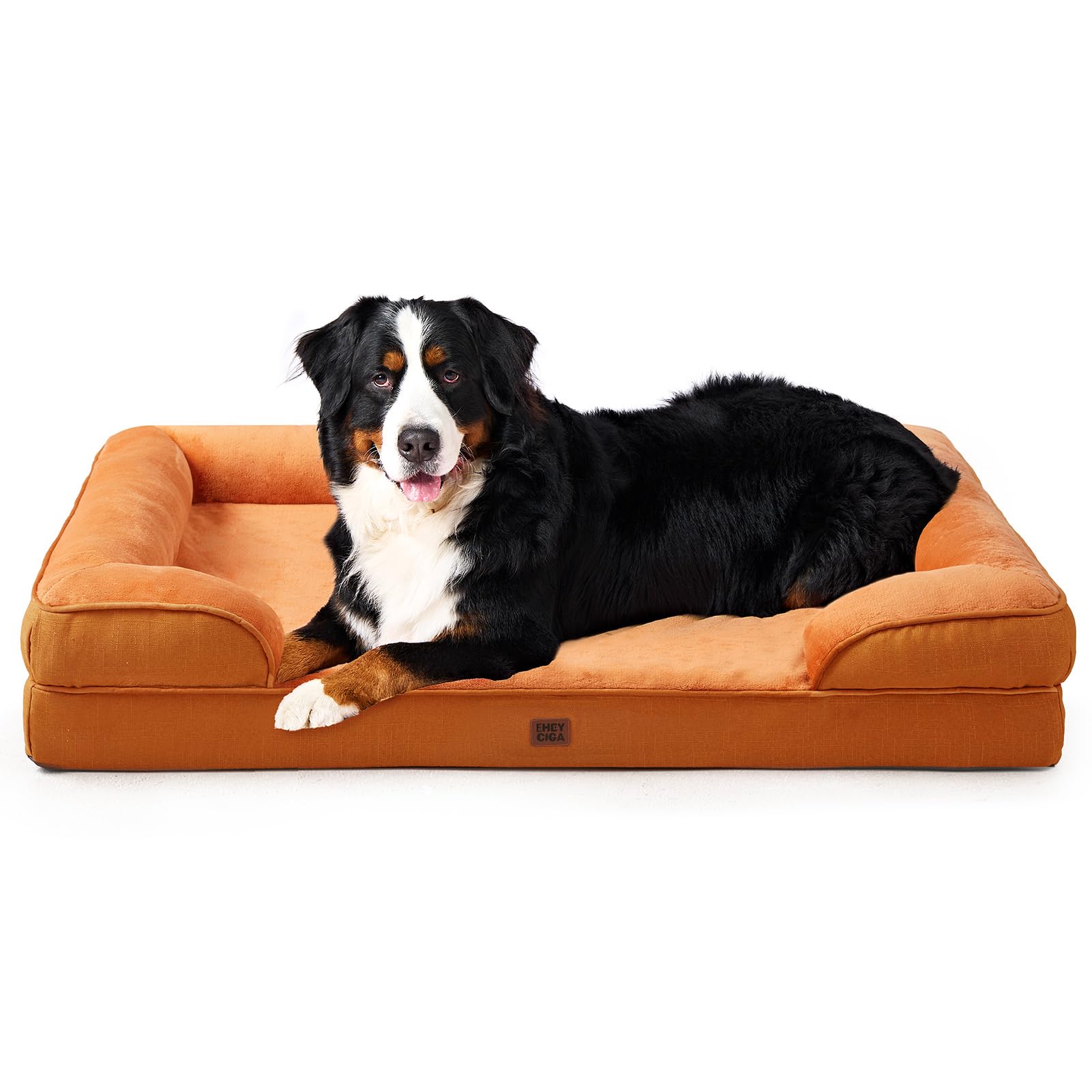 EHEYCIGA Orthopedic Extra Large Dog Bed, Waterproof Washable XL Pet Bed 44"