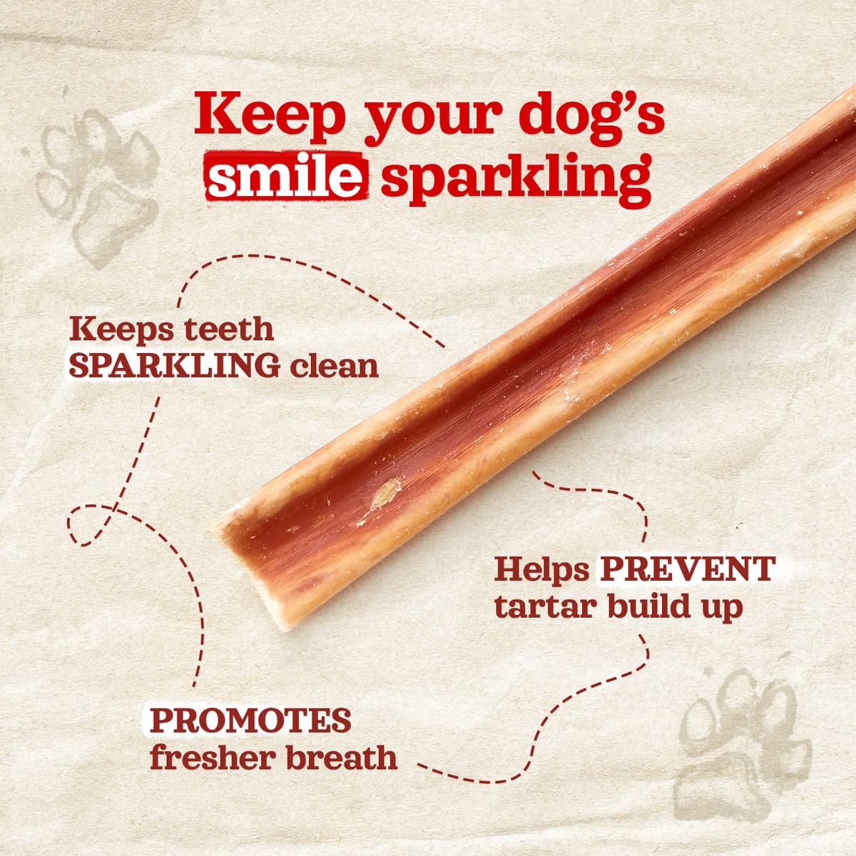 Natural Farm Odor-Free Bully Sticks (6 Inch, 25 count),1.3 lb. Bag, Fully Digestible 100% Beef Pizzle Chews,Grass-Fed, Non-GMO,Grain-Free, Natural Long-Lasting Chews for Small & Large Dogs. Pack of 25