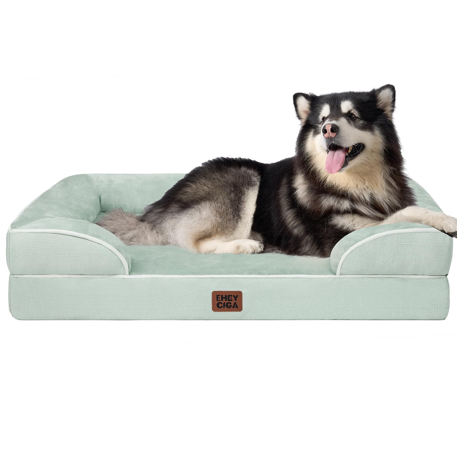 EHEYCIGA Orthopedic Extra Large Dog Bed, Waterproof Washable XL Pet Bed 44"