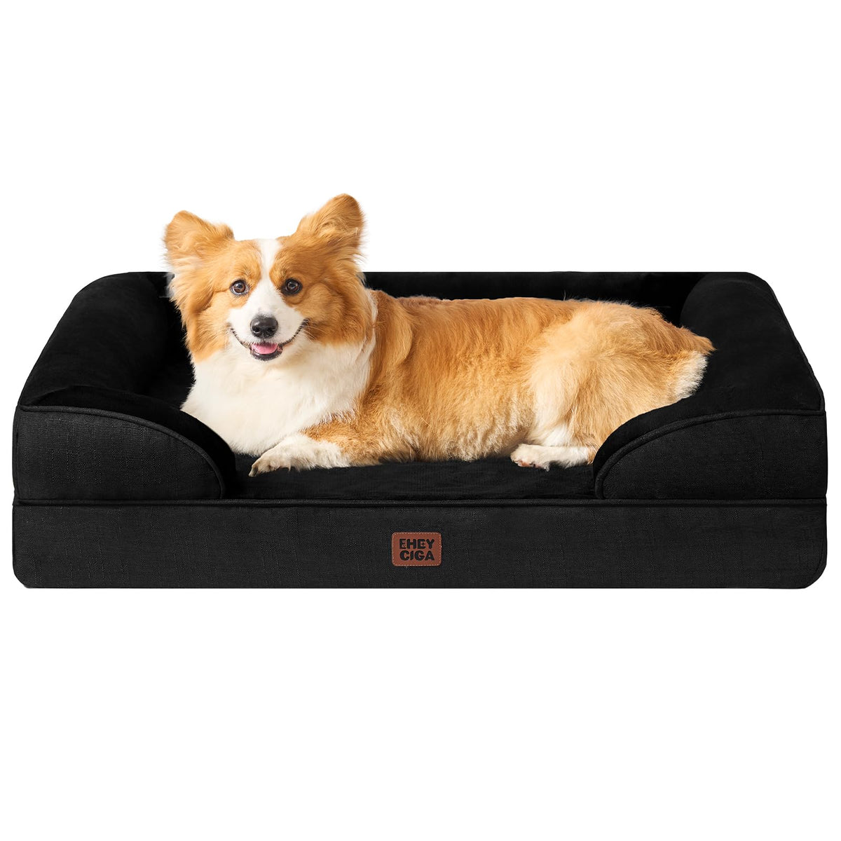 EHEYCIGA Orthopedic Extra Large Dog Bed, Waterproof Washable XL Pet Bed 44"
