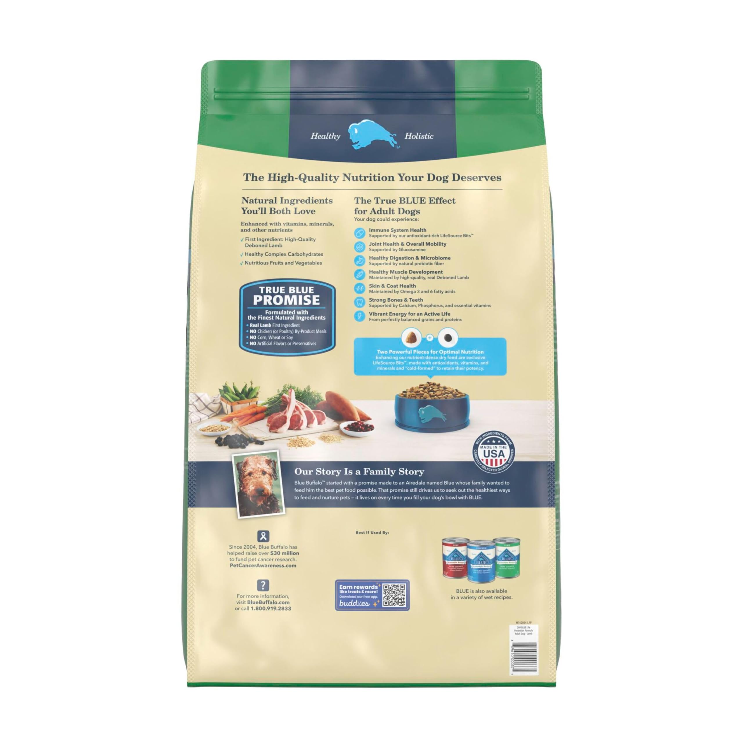 Blue Buffalo Life Protection Formula Chicken Adult Dry Dog Food, 5 lb