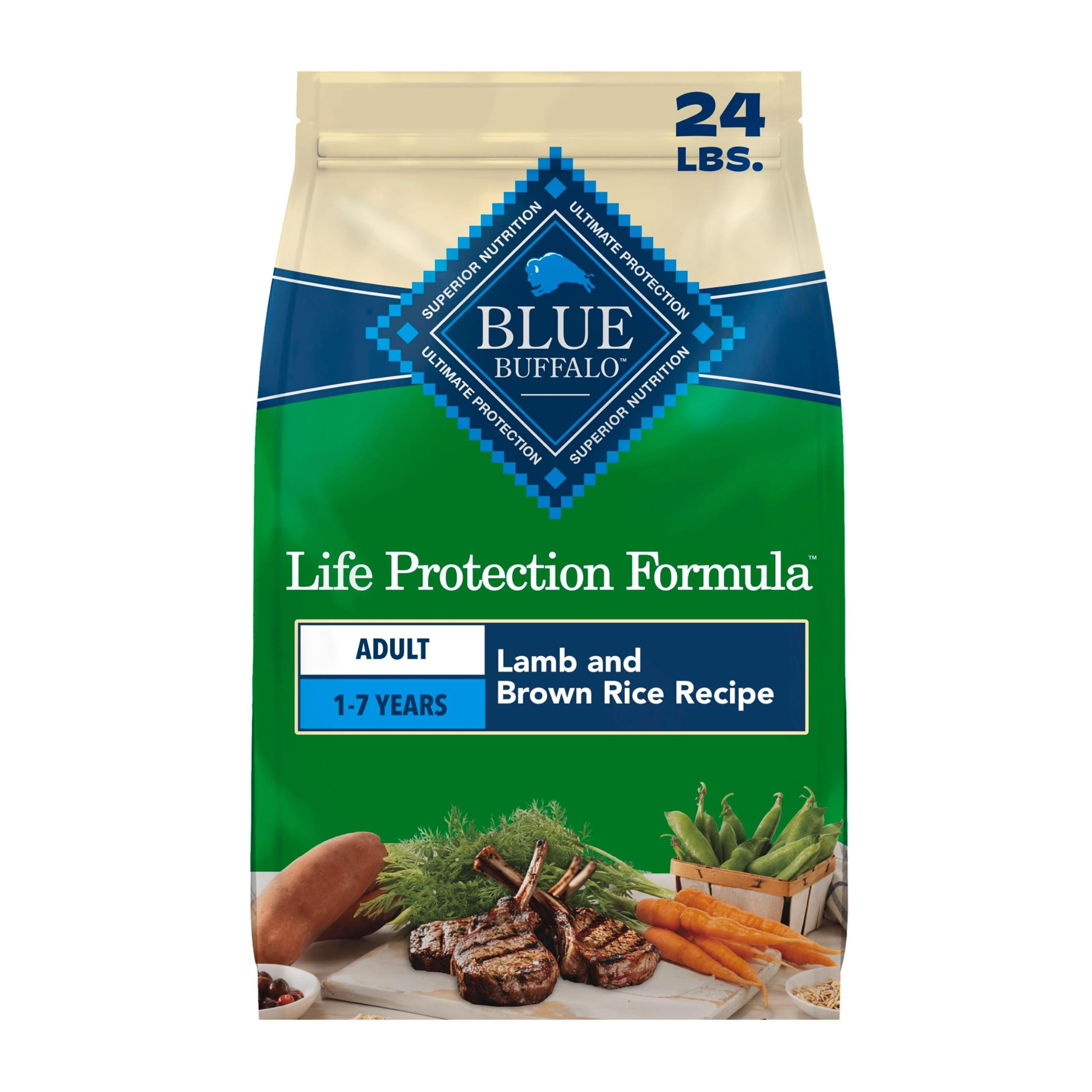Blue Buffalo Life Protection Formula Chicken Adult Dry Dog Food, 5 lb