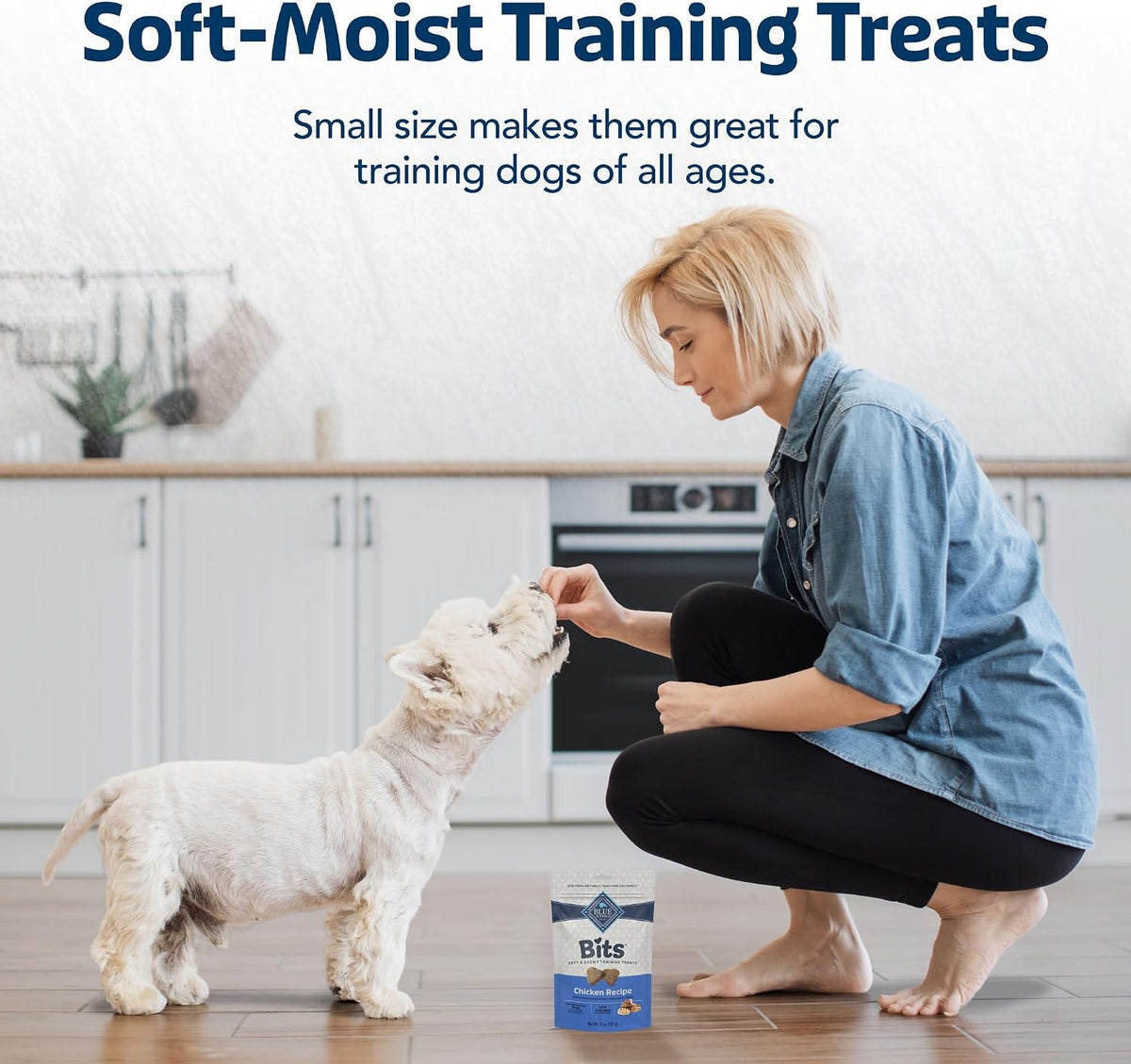 Blue Buffalo Bits Chicken Training Treats, 19 oz
