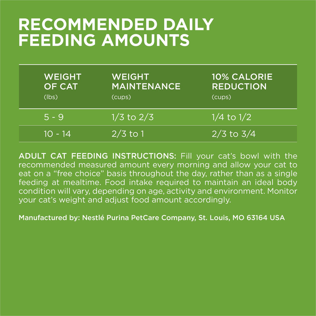 Purina ONE Indoor Advantage Weight Control Dry Cat Food, 16 lb Bag