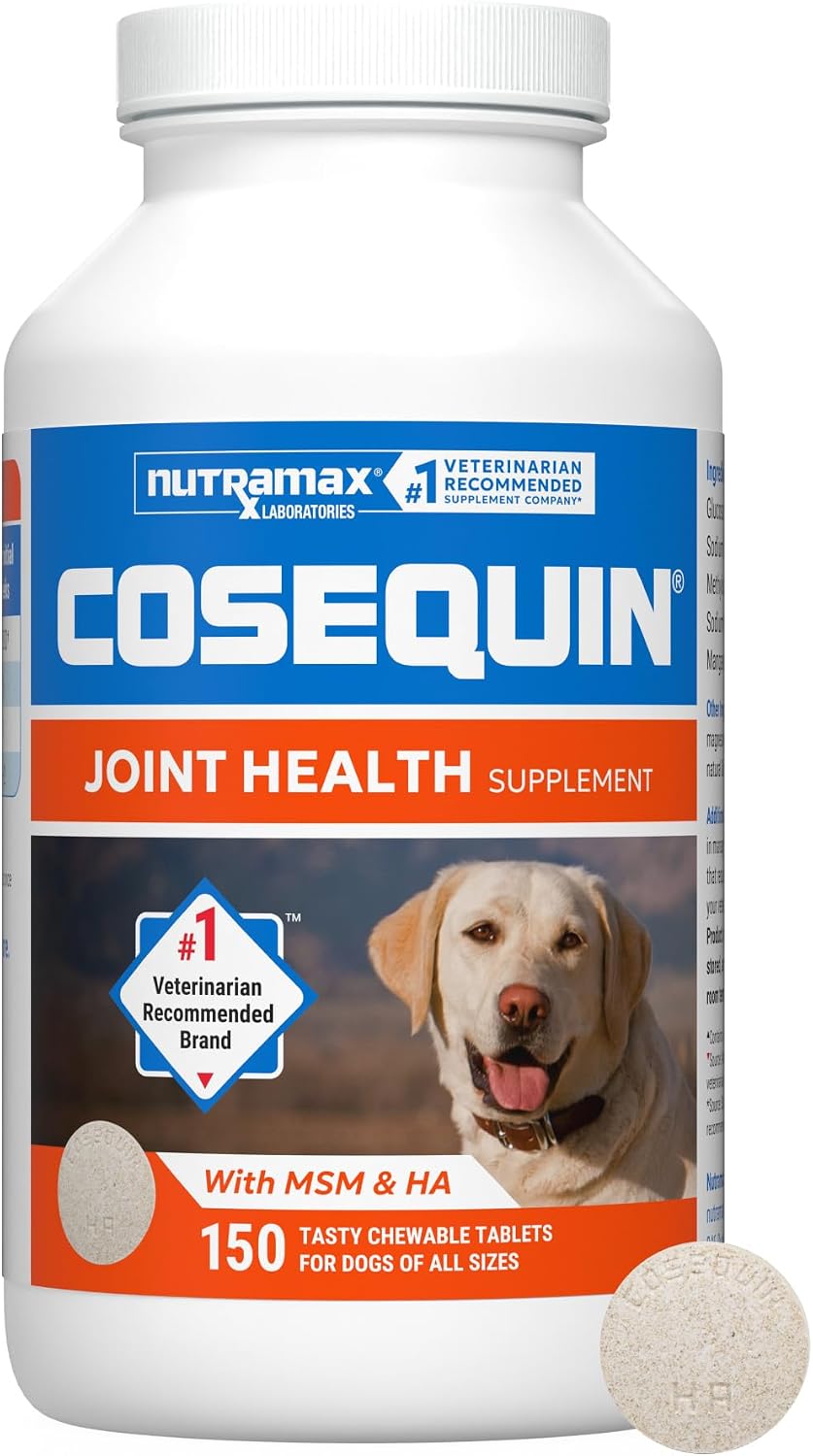 Nutramax Cosequin Joint Supplement for Dogs, Chewable Tablets, 132ct