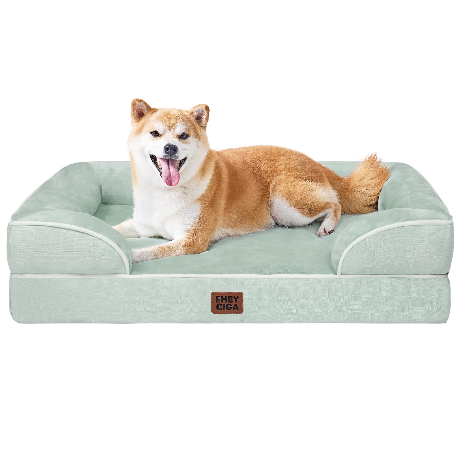 EHEYCIGA Orthopedic Extra Large Dog Bed, Waterproof Washable XL Pet Bed 44"