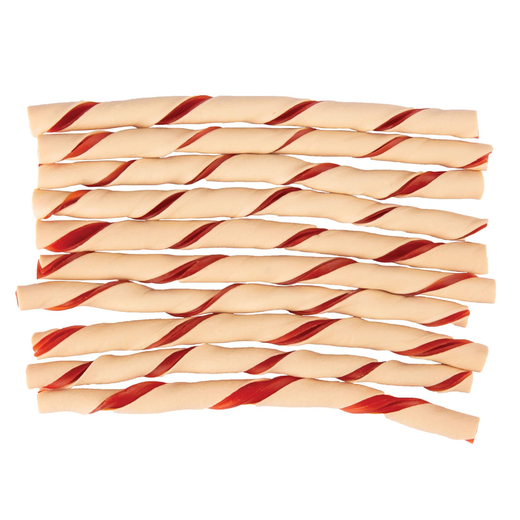 DreamBone Twist Sticks Rawhide-Free Dog Treats With Real Protein, 50 Count