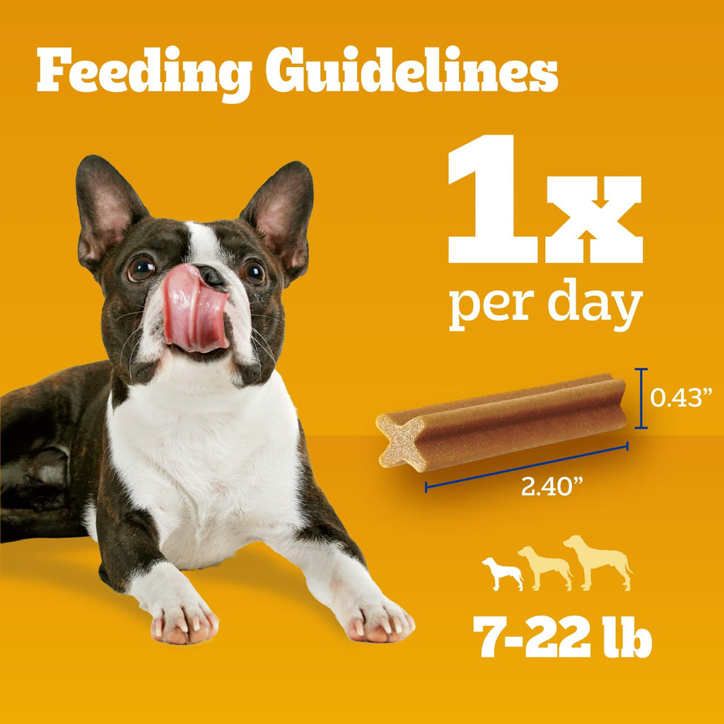 Pedigree Dentastix Small & Toy Breed Dental Dog Treats, Fresh, 102 Count