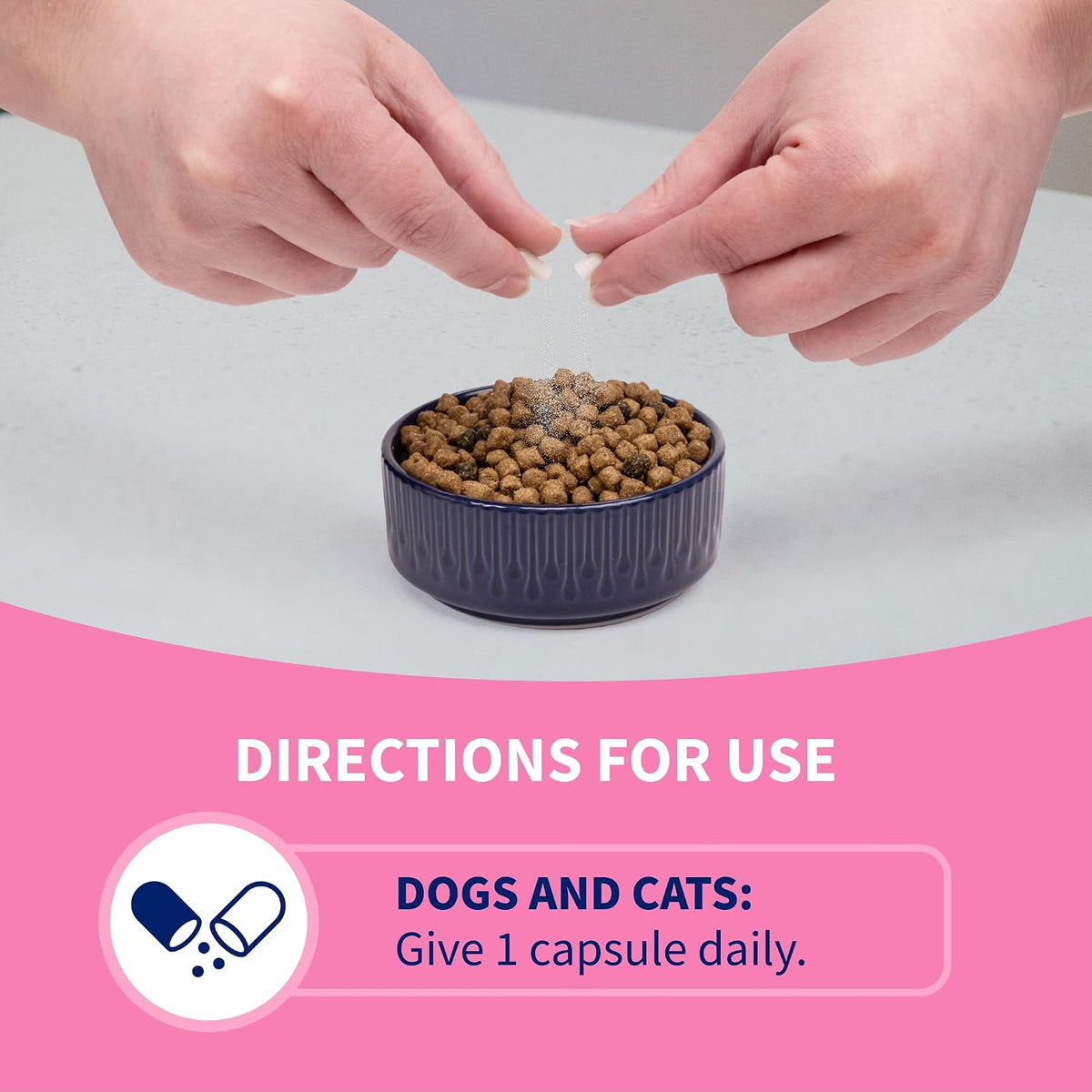 Nutramax Proviable Probiotics + Prebiotics, for Dogs & Cats, Capsules, 80ct