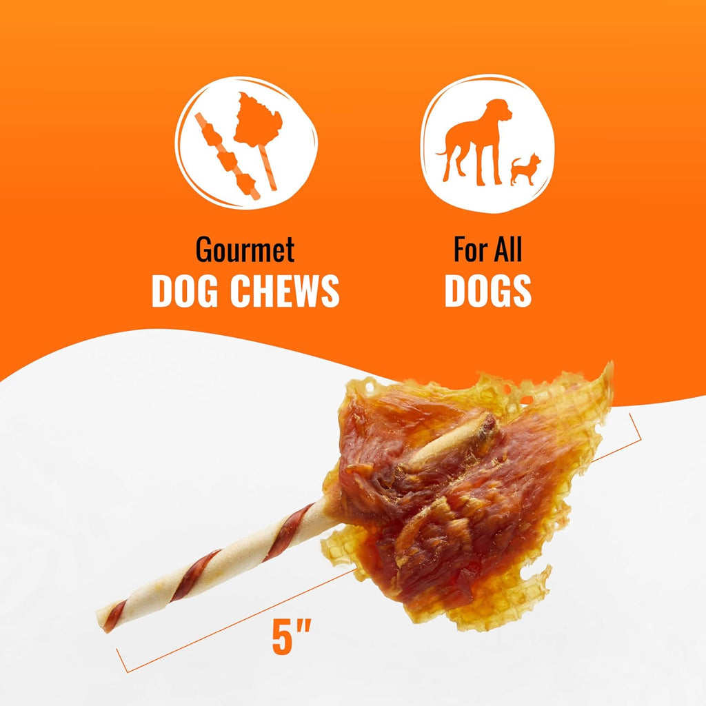 GOOD 'N' FUN Wings Long-Lasting Dog Treat Made with Real Protein, 24 oz