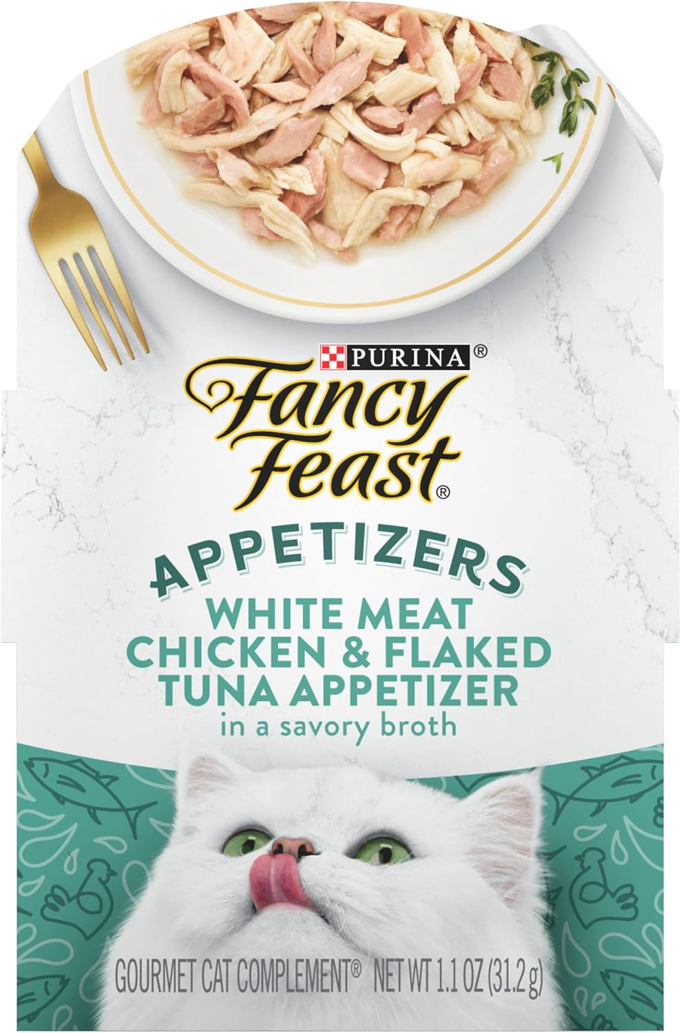 Purina Fancy Feast Gravy Lovers, Poultry & Beef Wet Cat Food, 3oz, 24-Pack