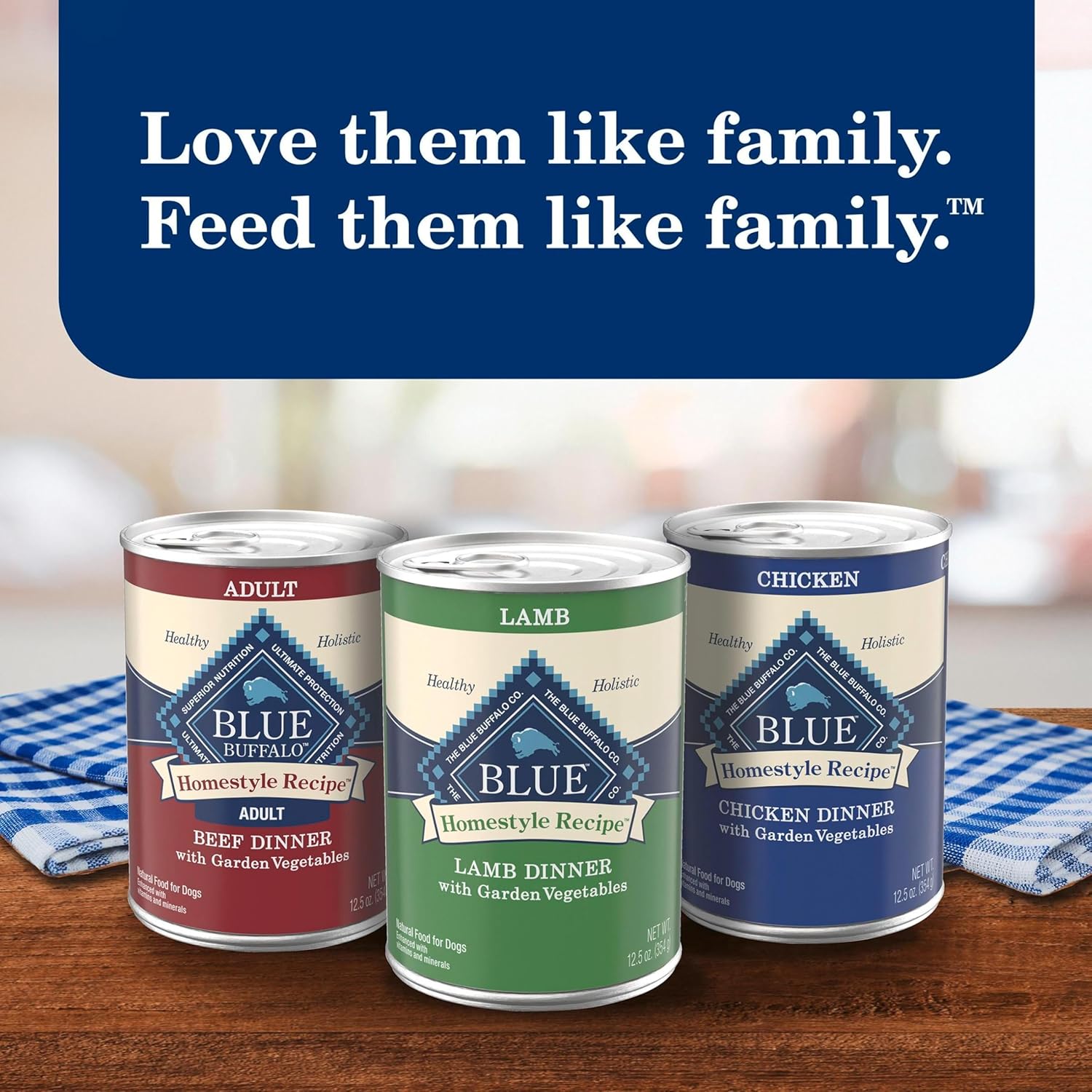Blue Buffalo Homestyle Recipe Chicken Adult Wet Dog Food, 12.5 oz, 12 ct