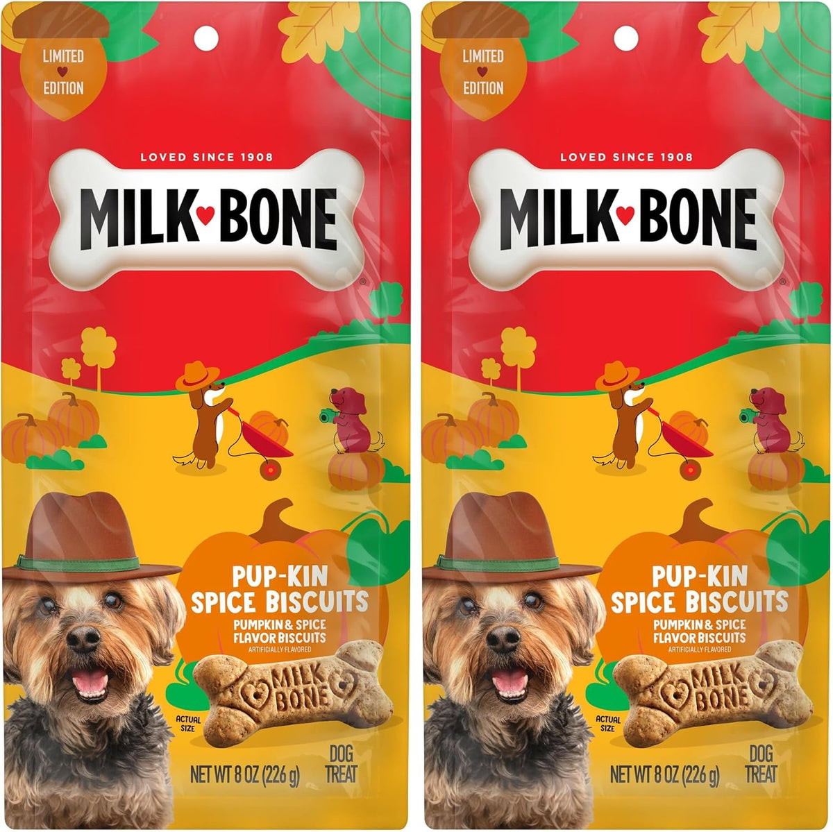 Milk-Bone MaroSnacks Small Dog Treats with Real Bone Marrow, 40 Oz.