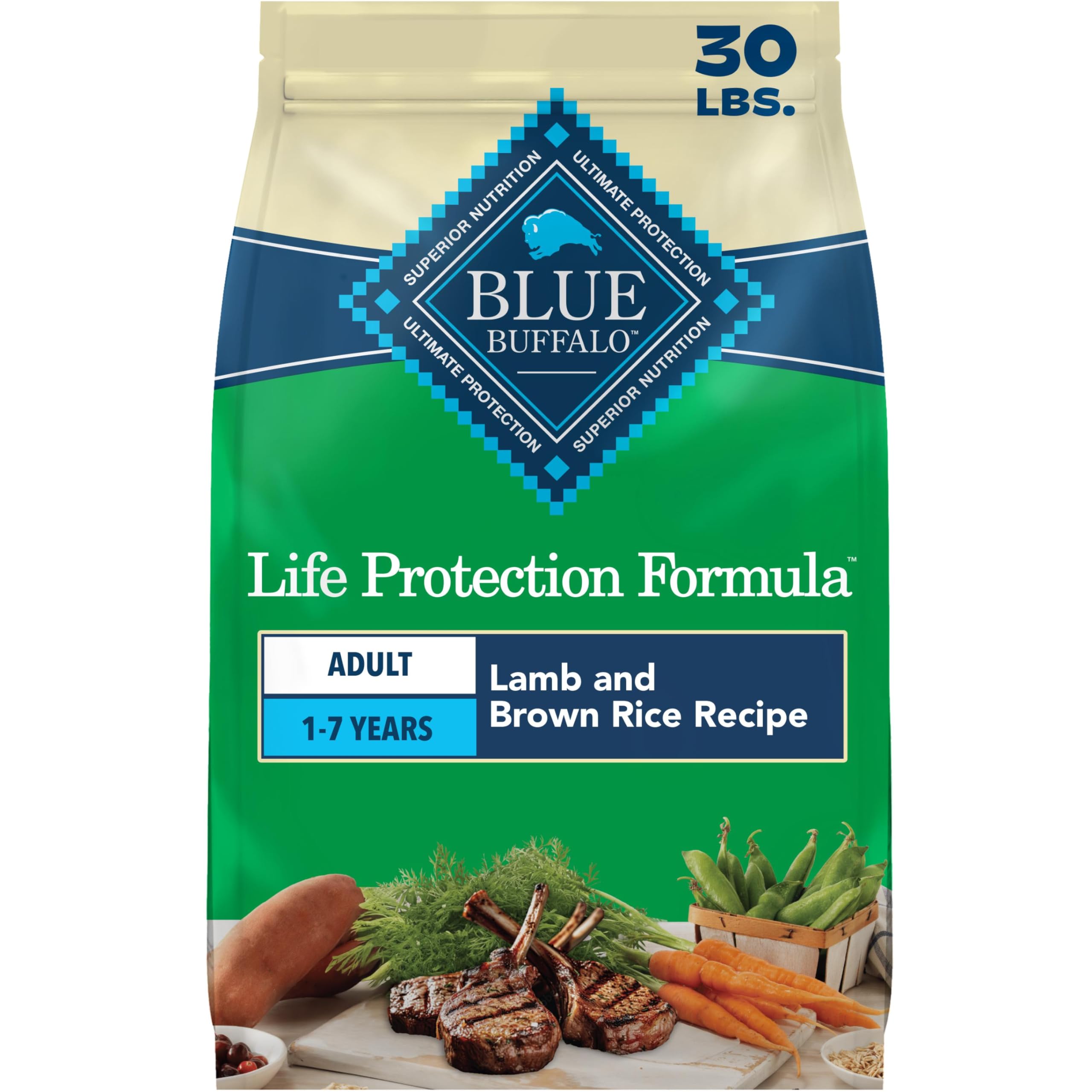 Blue Buffalo Life Protection Formula Chicken Adult Dry Dog Food, 5 lb