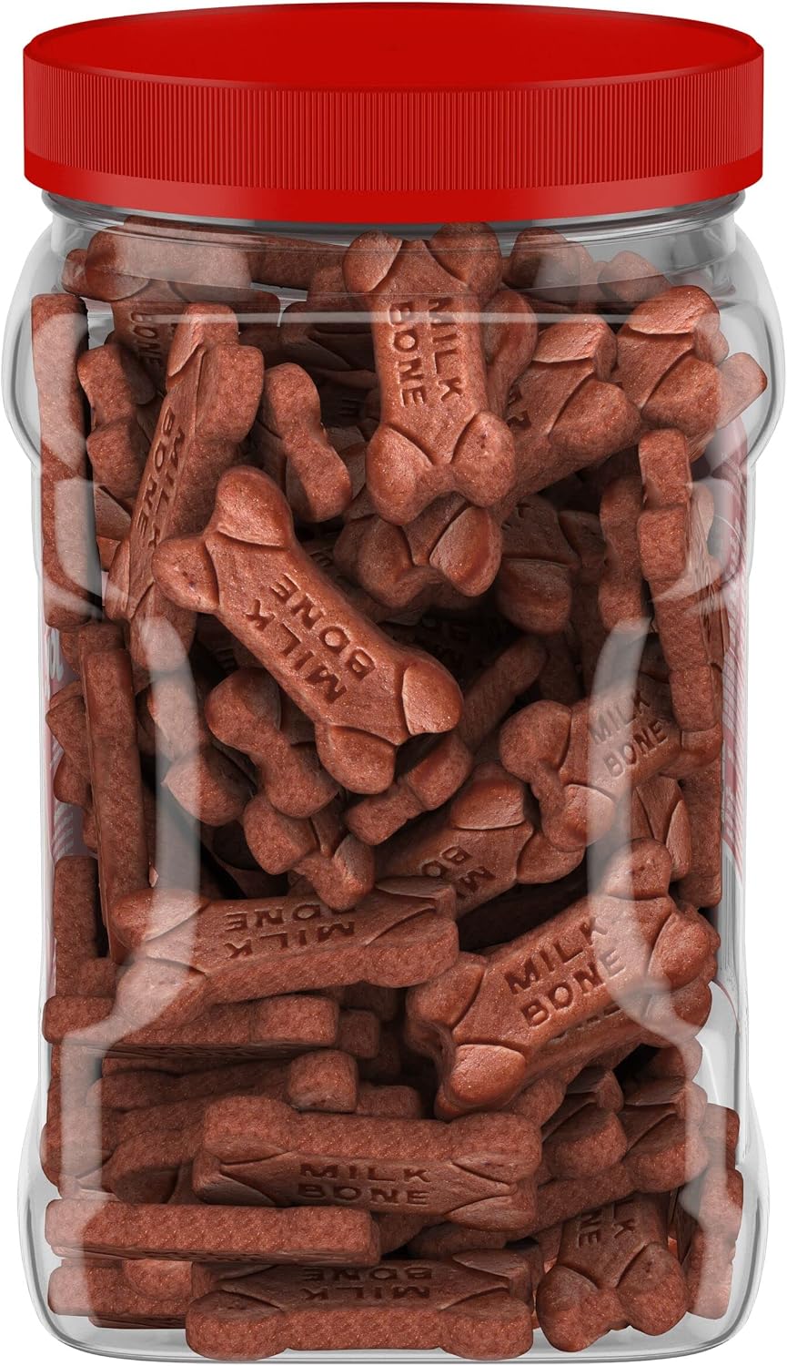 Milk-Bone Soft & Chewy Dog Treats, 25 Oz. Canister