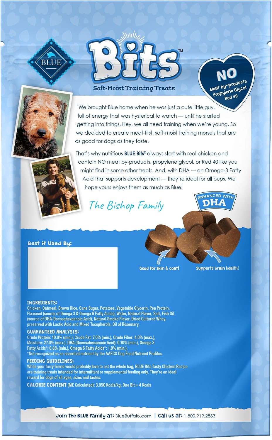 Blue Buffalo Bits Chicken Training Treats, 19 oz