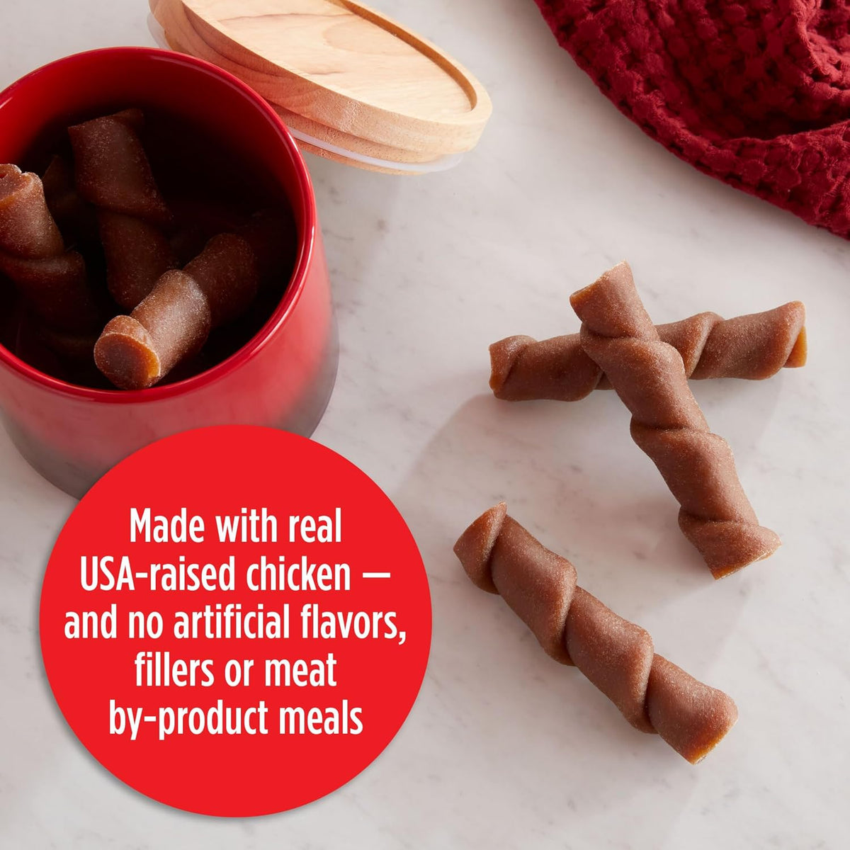 Milk-Bone MaroSnacks Small Dog Treats with Real Bone Marrow, 40 Oz.