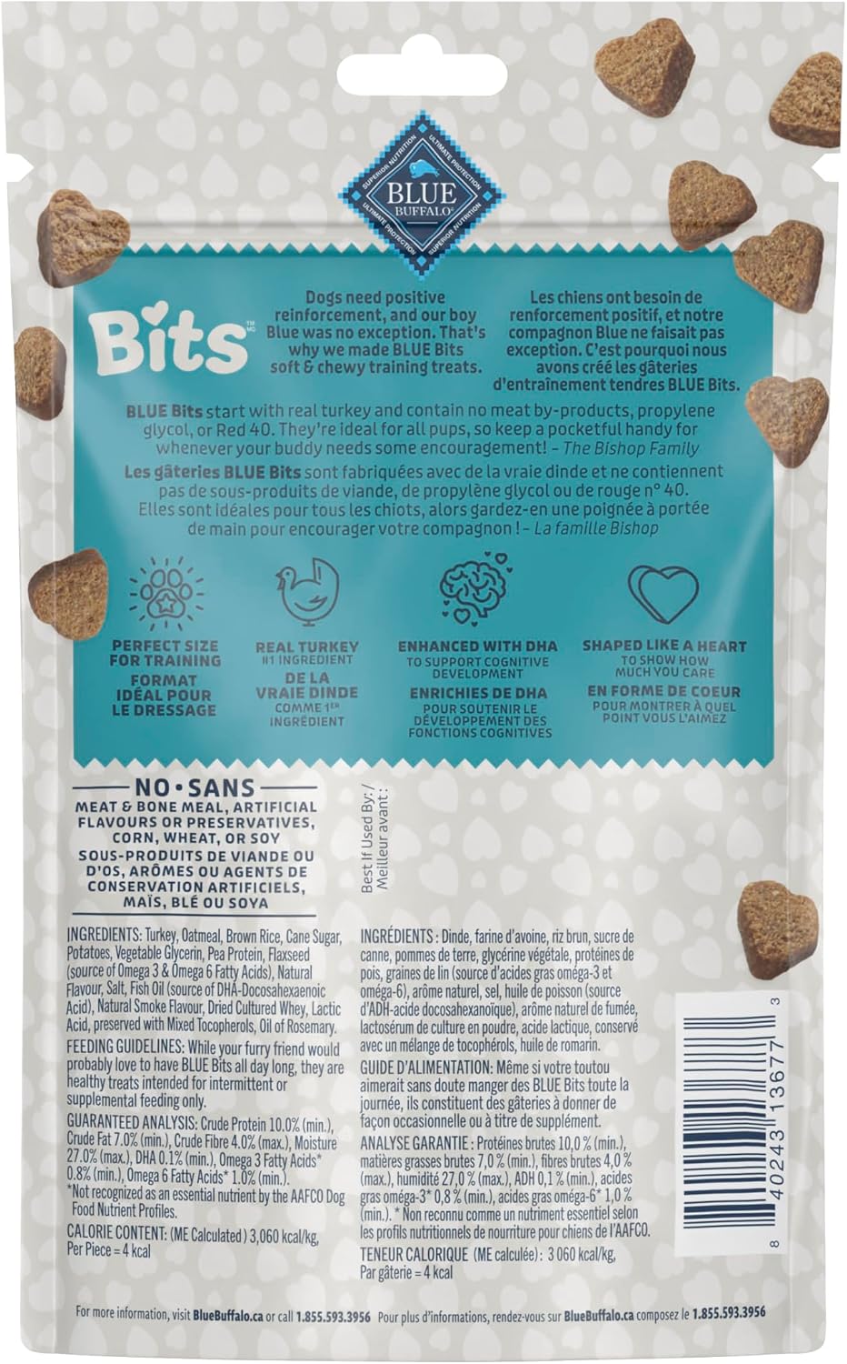 Blue Buffalo Bits Chicken Training Treats, 19 oz