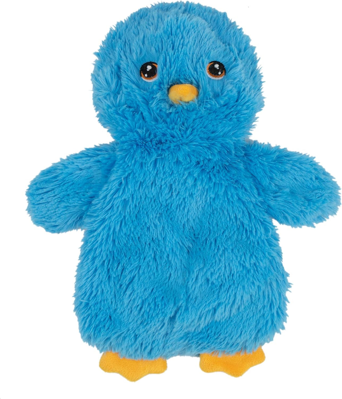 Best Pet Supplies Interactive Squeaky Dog Toy - Crinkle Duck, Yellow