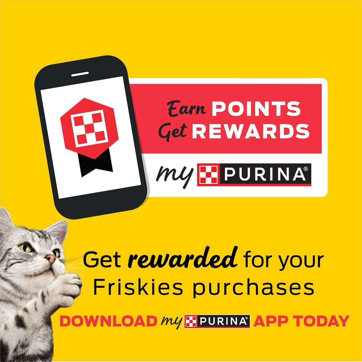 Purina Friskies Dry Cat Food Seafood Sensations With Salmon, Tuna, and Shrimp Flavors - 22 lb. Bag
