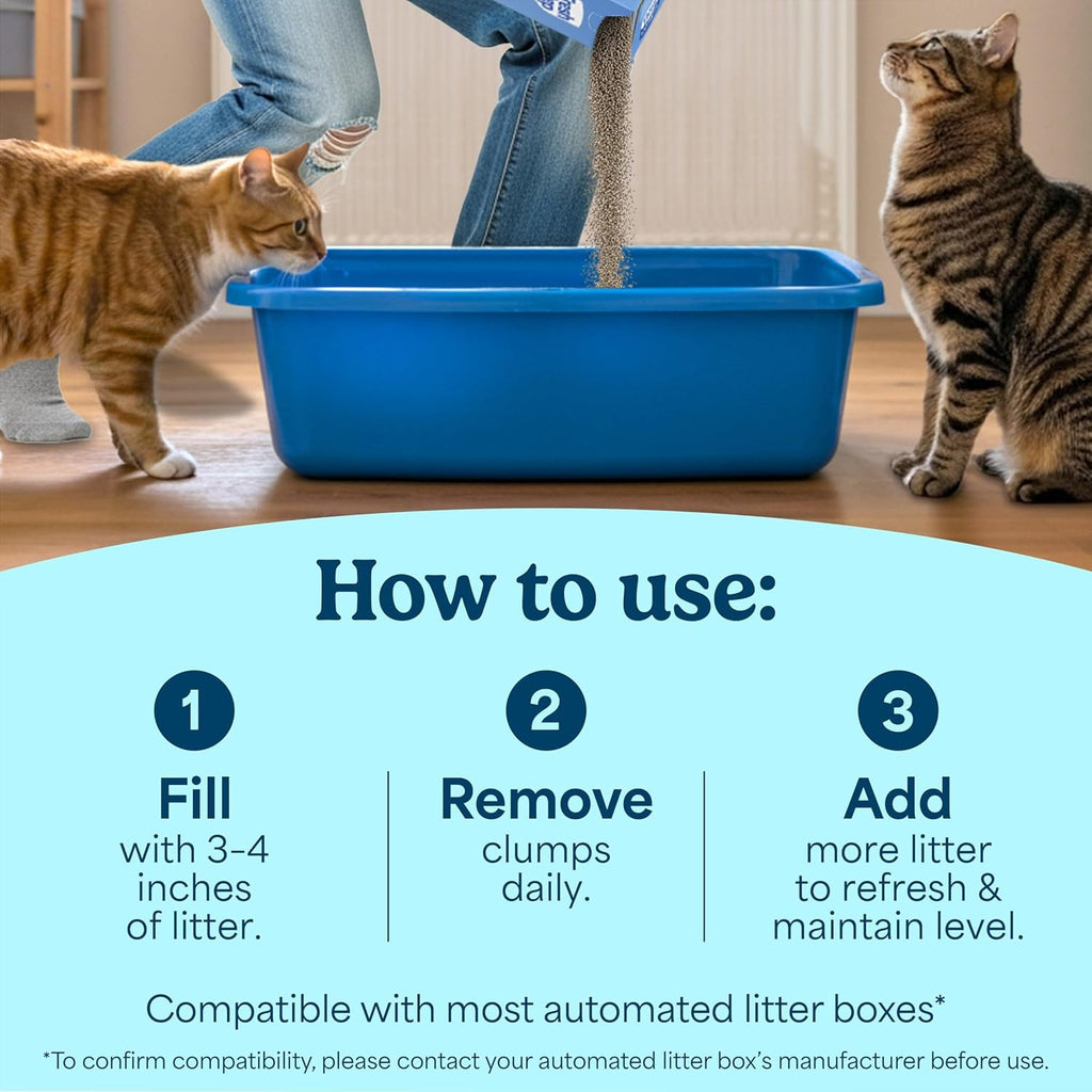 Fresh Step Advanced Heavy Duty Multi Cat Clumping Cat Litter, 17.5 lb.