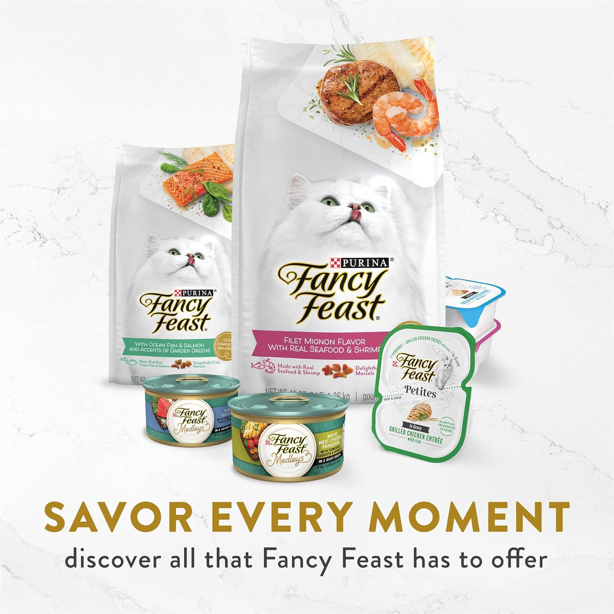 Purina Fancy Feast Gravy Lovers, Poultry & Beef Wet Cat Food, 3oz, 24-Pack