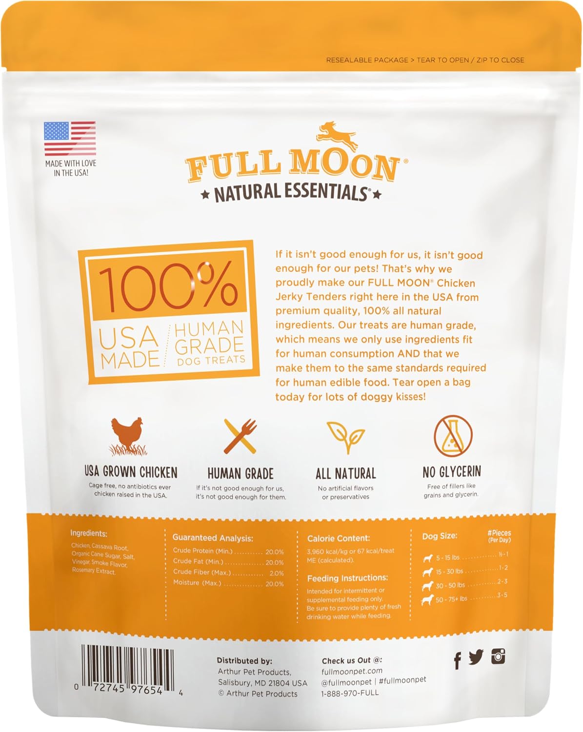 Full Moon® Chicken Jerky Tenders Dog Treats 26 oz