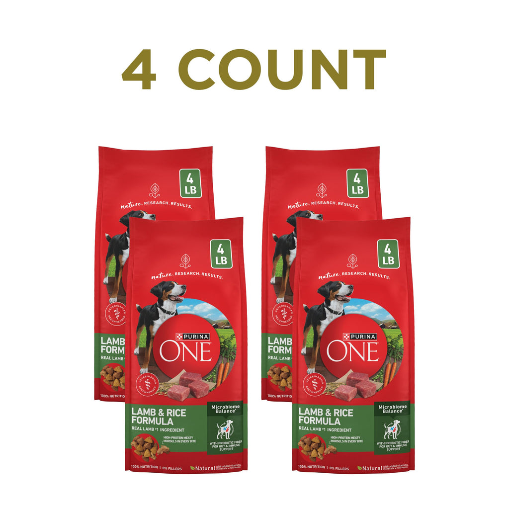 Purina ONE Lamb and Rice Dry Dog Food, 31.1 lb Bag