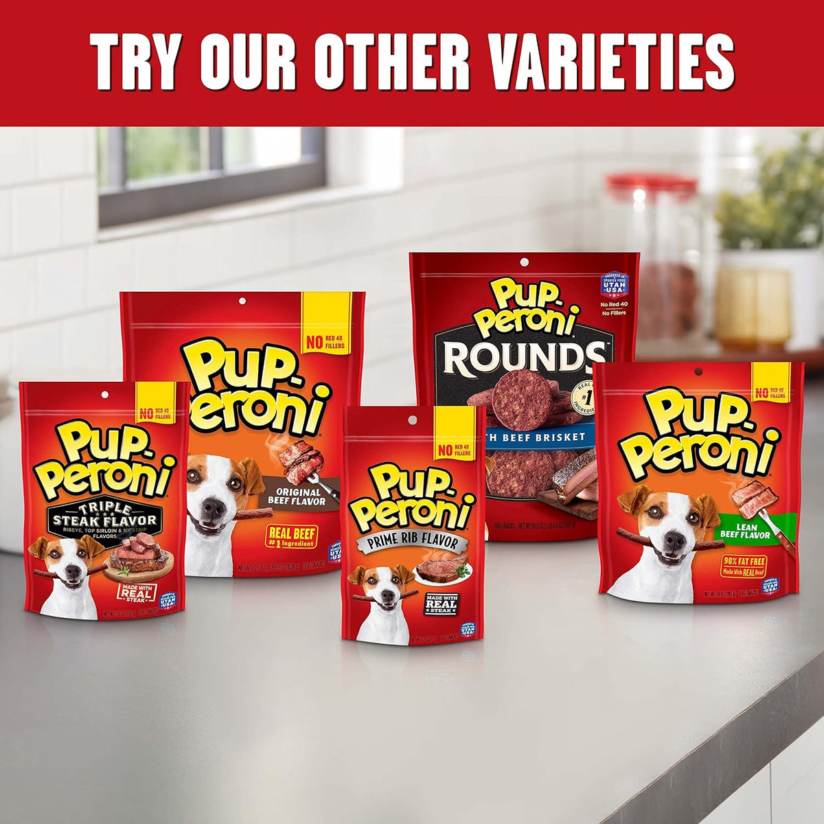 Pup-Peroni Original Beef Recipe Dog Treats, 38 Oz. Bag