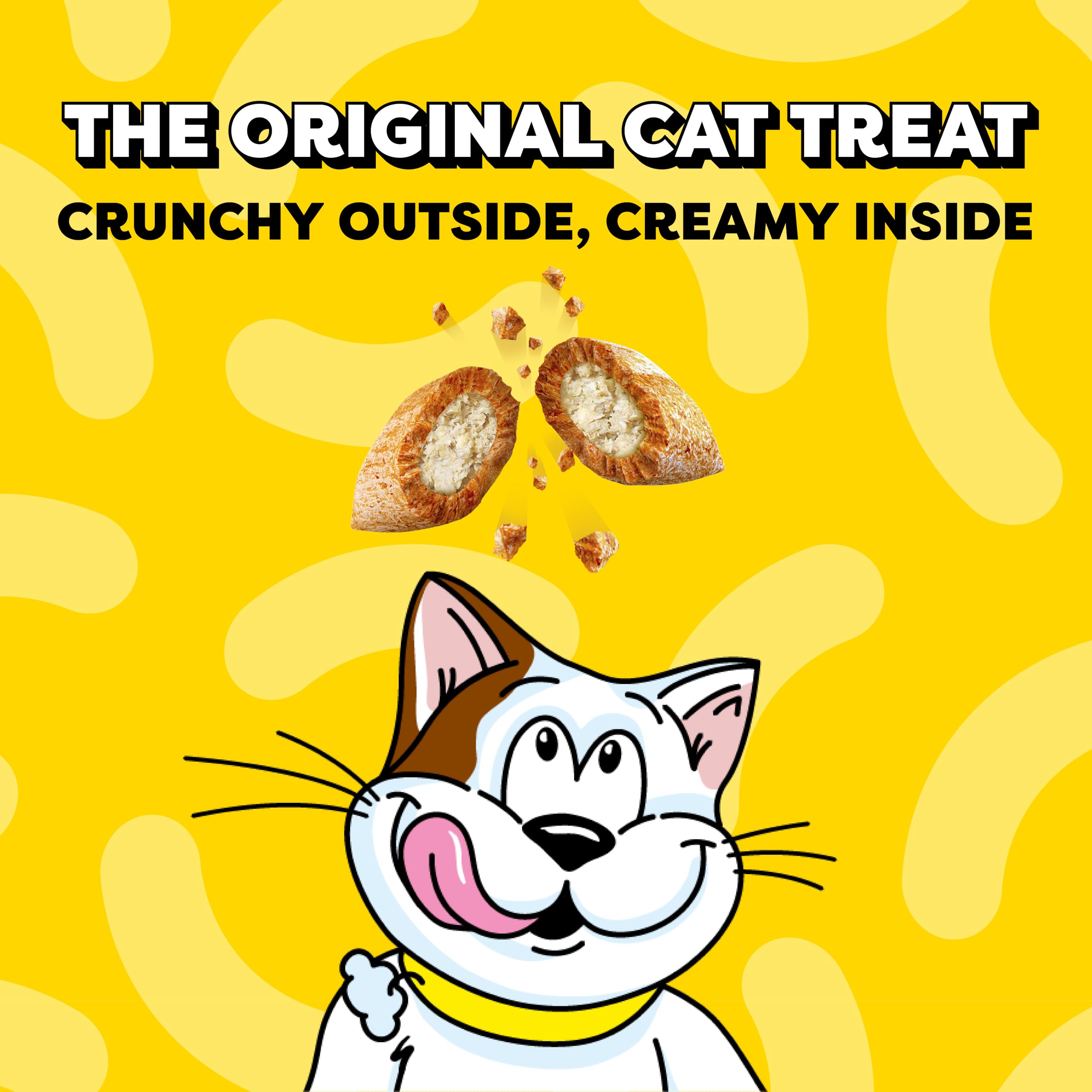Temptations Classic Crunchy and Soft Cat Treats, Seafood Medley, 16 oz